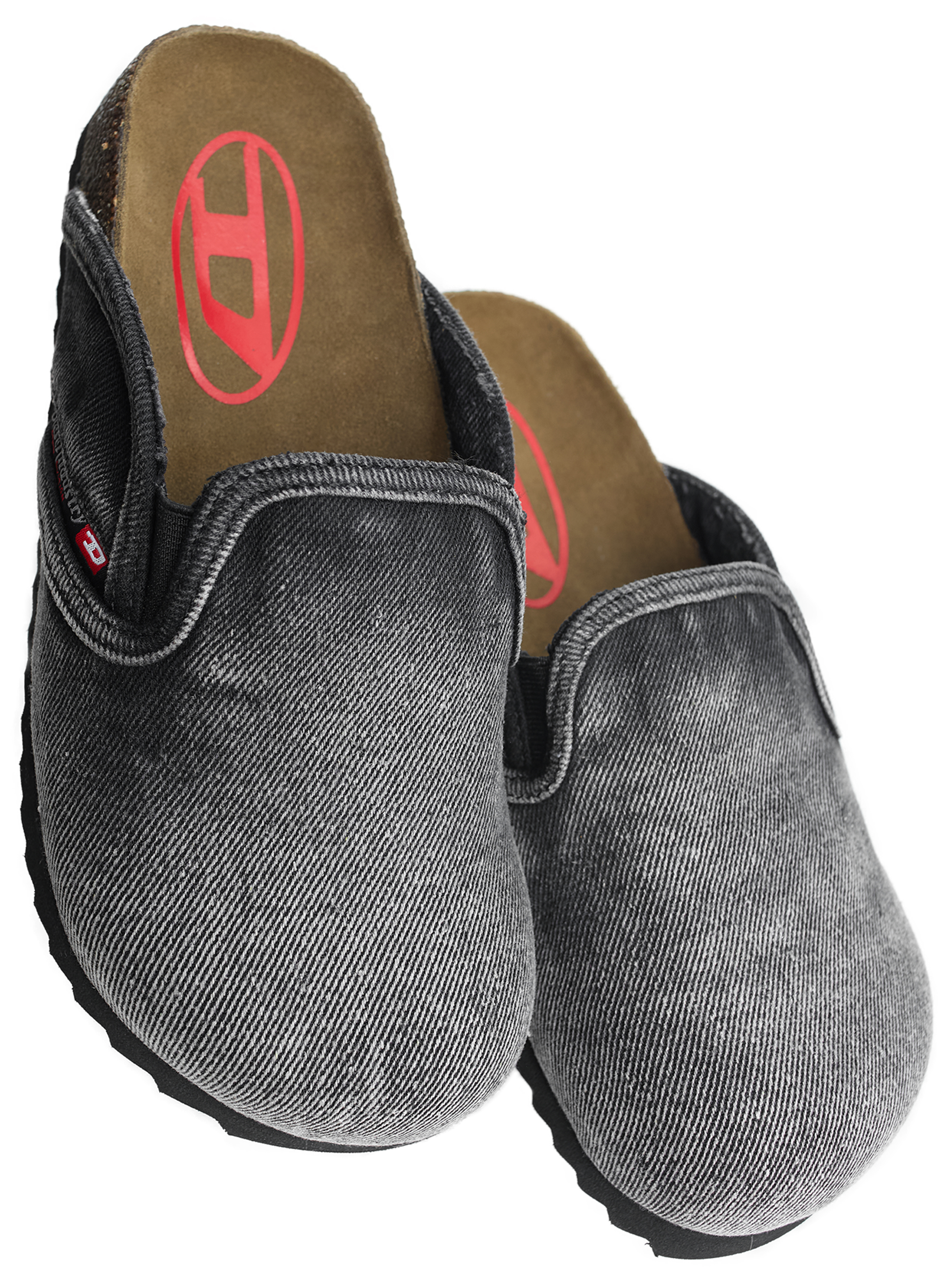 Buy Diesel women black d-woodstock mules for $113 online on SV77