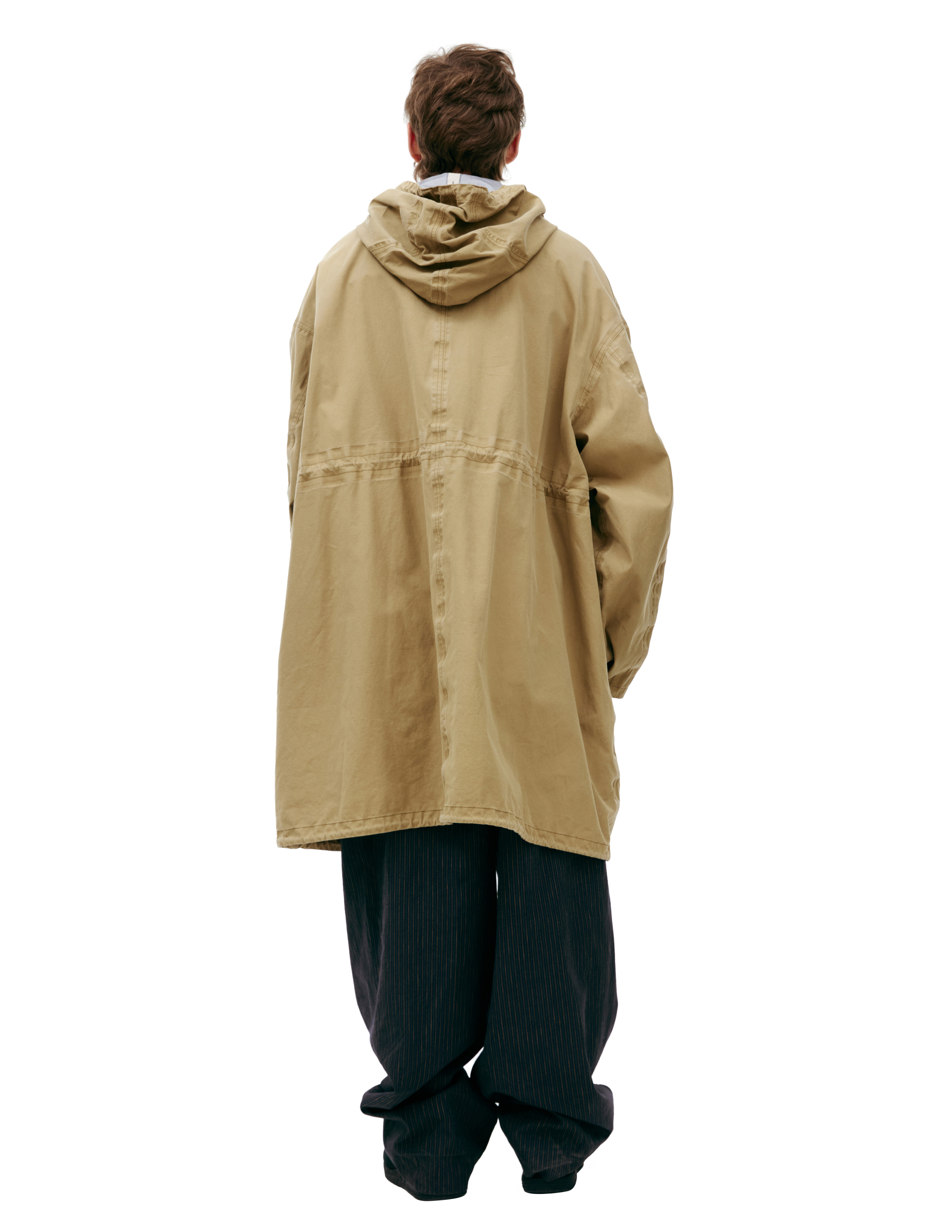 Visvim Beige Cotton Parka In Beige