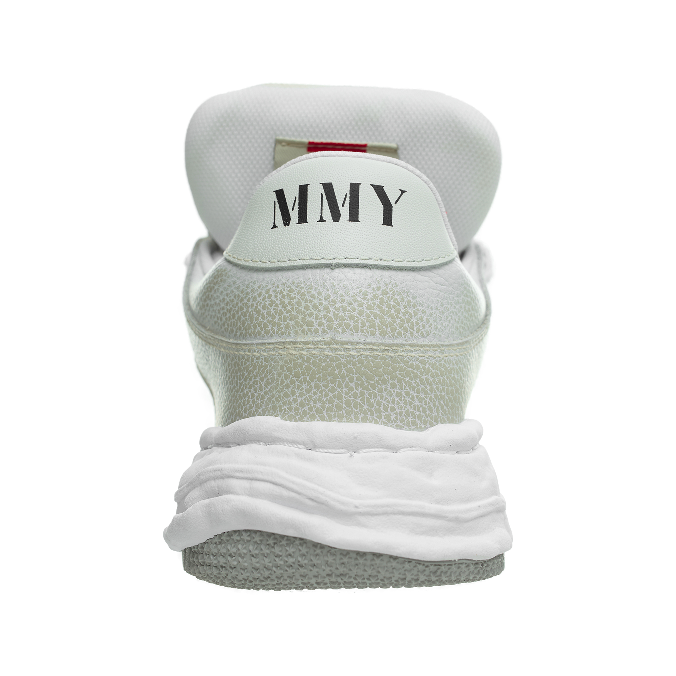 Buy Maison Mihara Yasuhiro men grey leather sneakers for