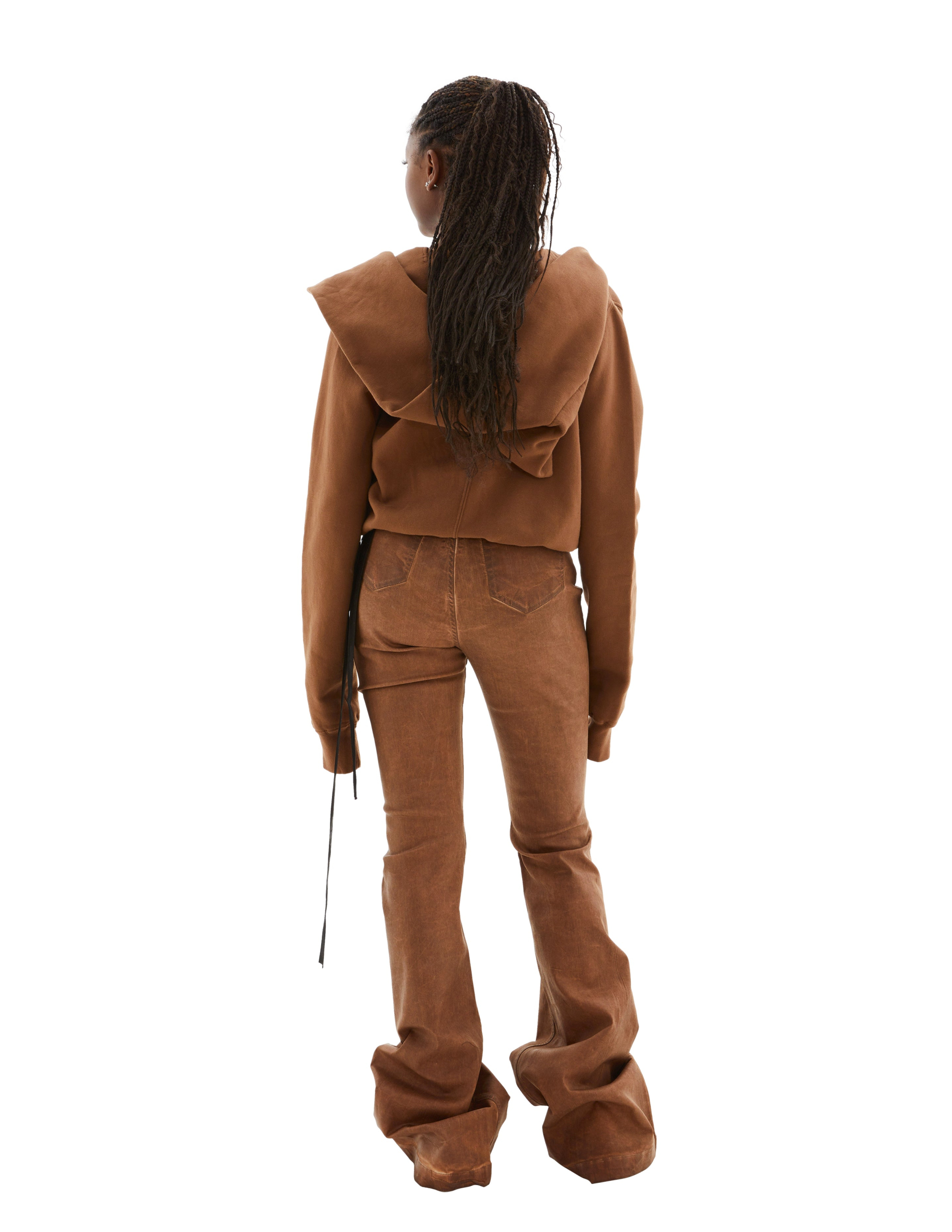 Rick Owens Drkshdw Bolan Bootcut Jeans In Animal Print