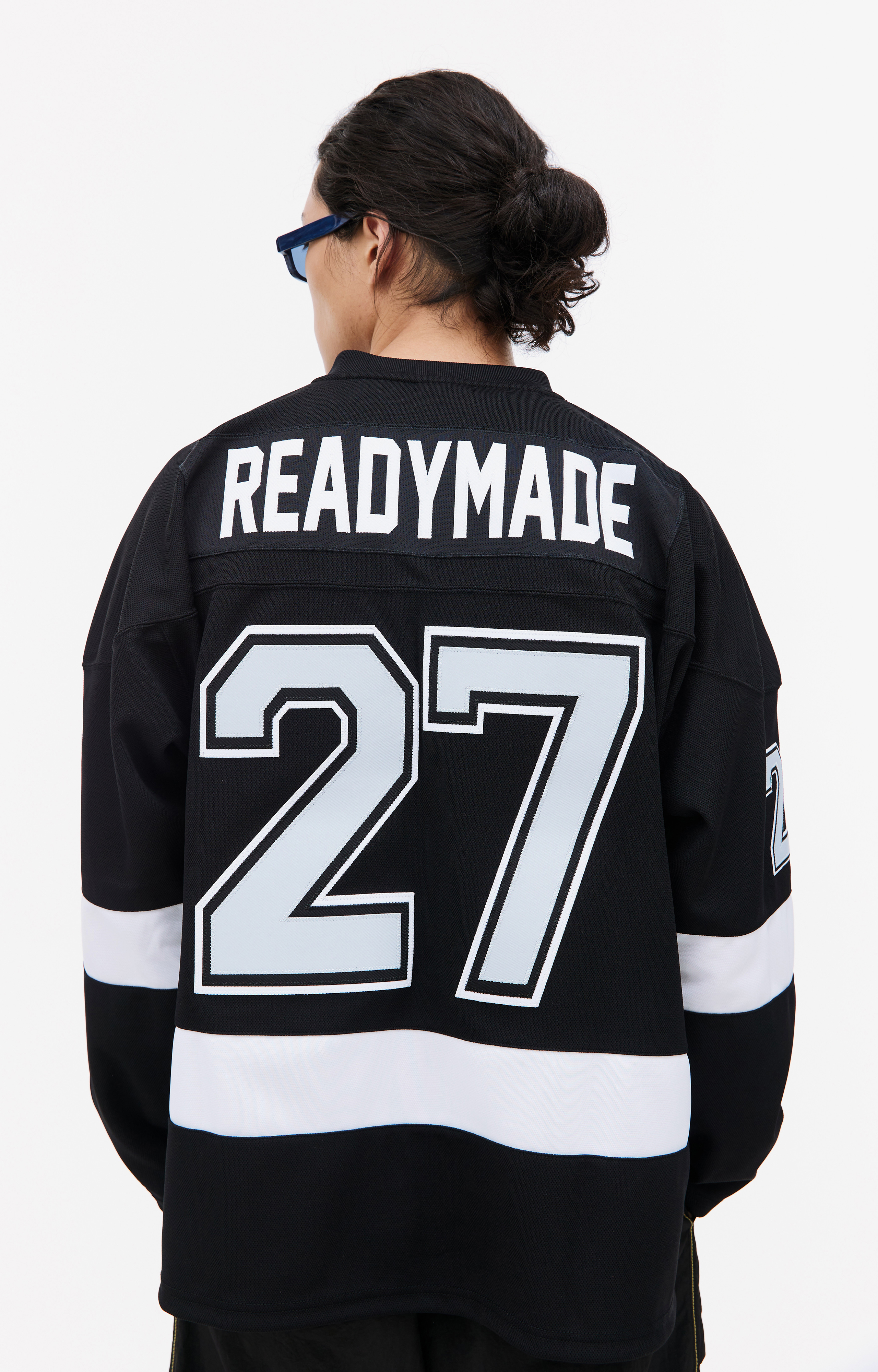 Buy Readymade men black 'game' oversized longsleeve for