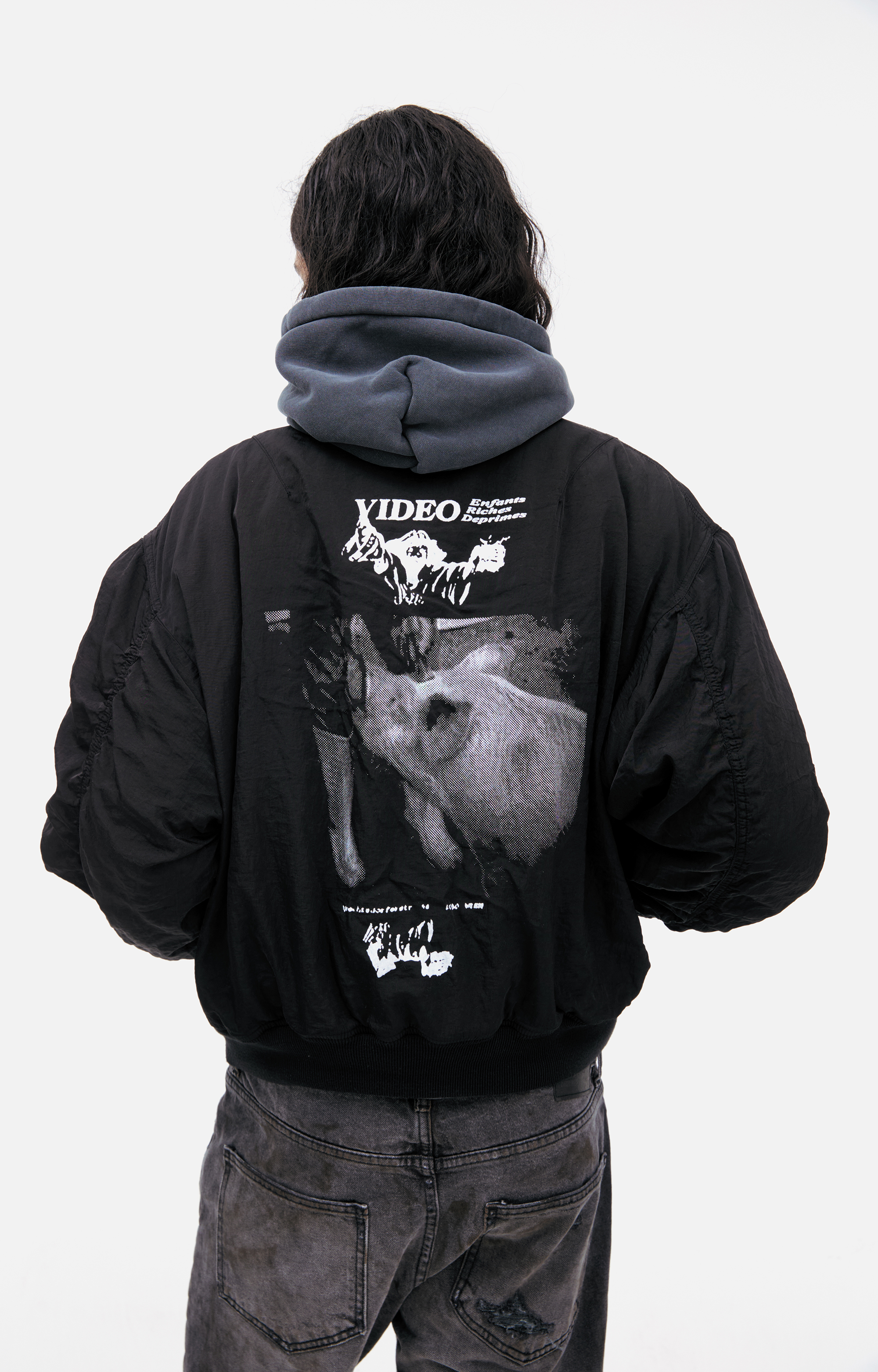 Enfants Riches Deprimes ジャケット S Buy Enfants Riches Déprimés men black zippered bomber for
