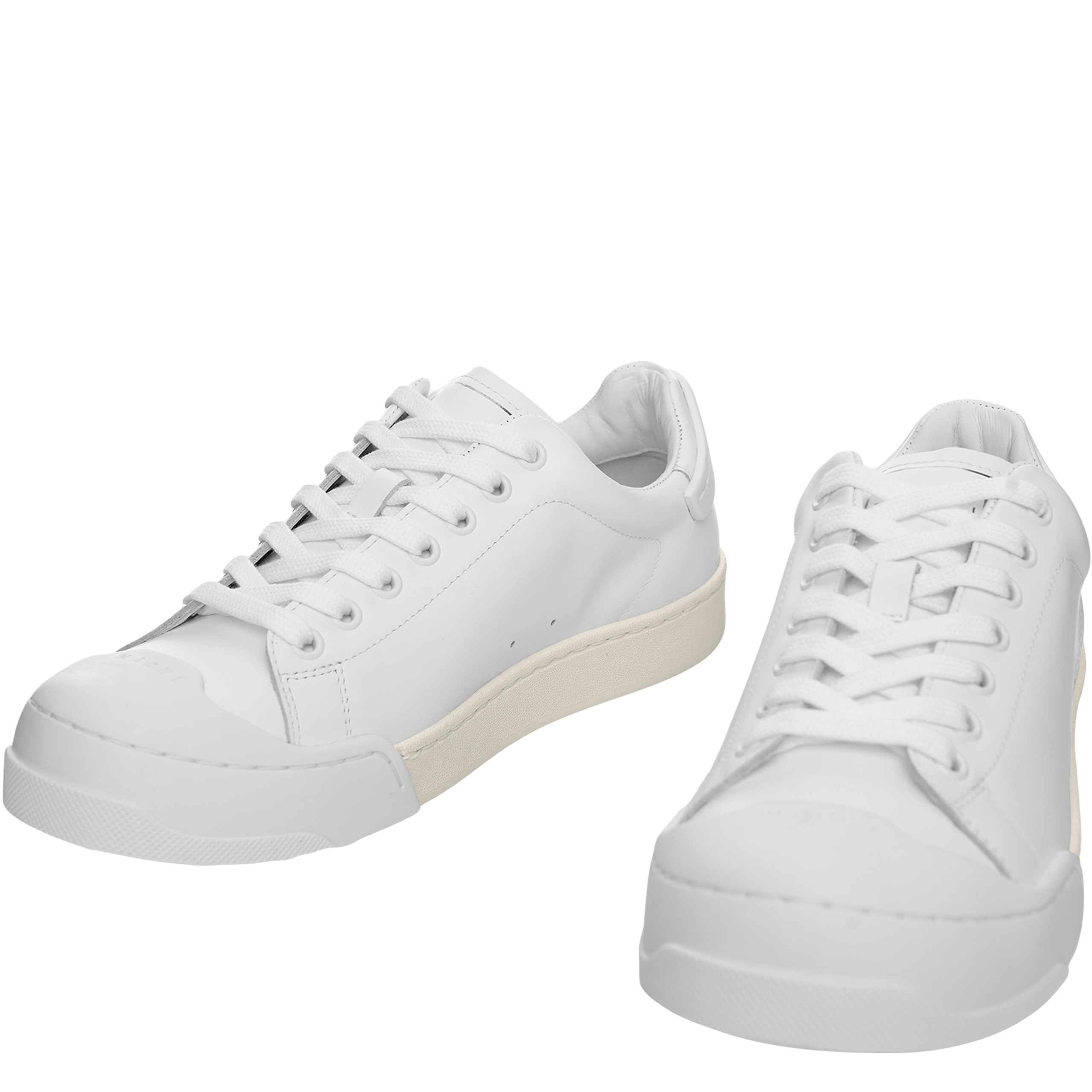Shop Marni White Dada Bumper Sneakers