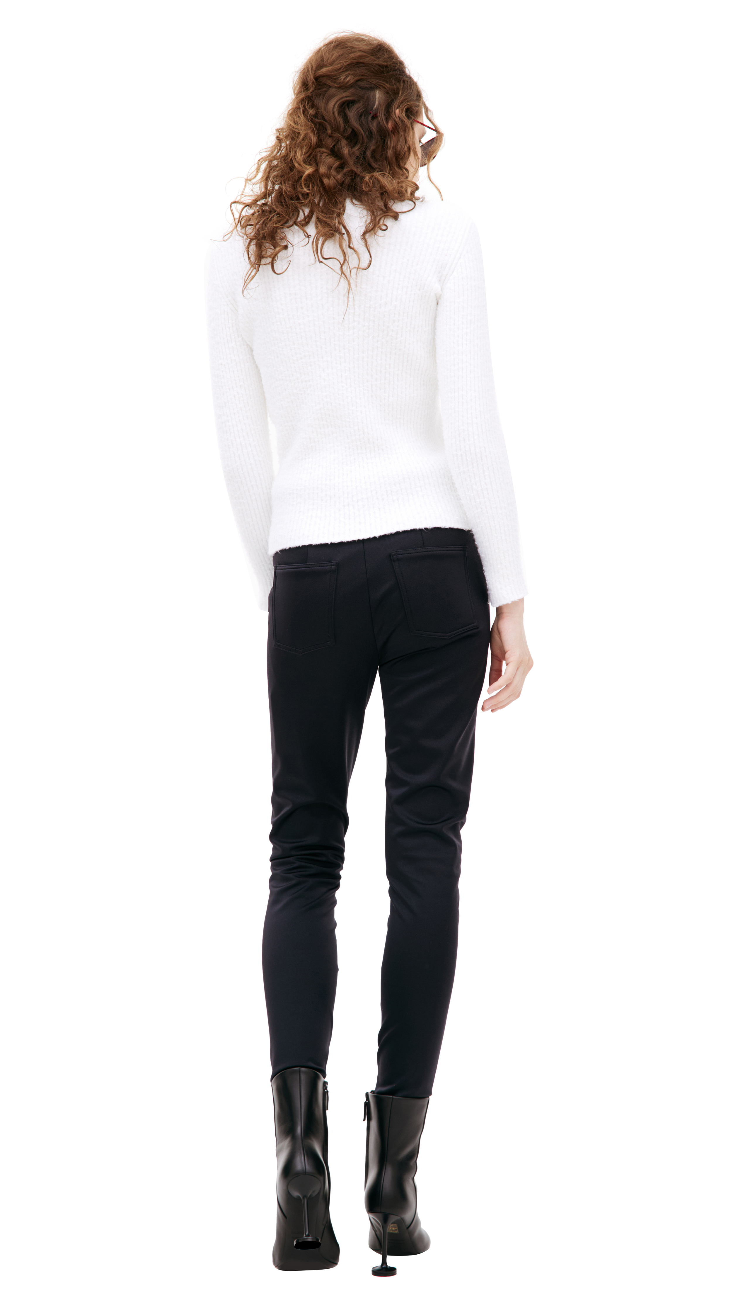 【送料&関税込】Balenciaga Cream Cotton And Polyester Sweate Men's Intertwined Sweater in Beige | Balenciaga US