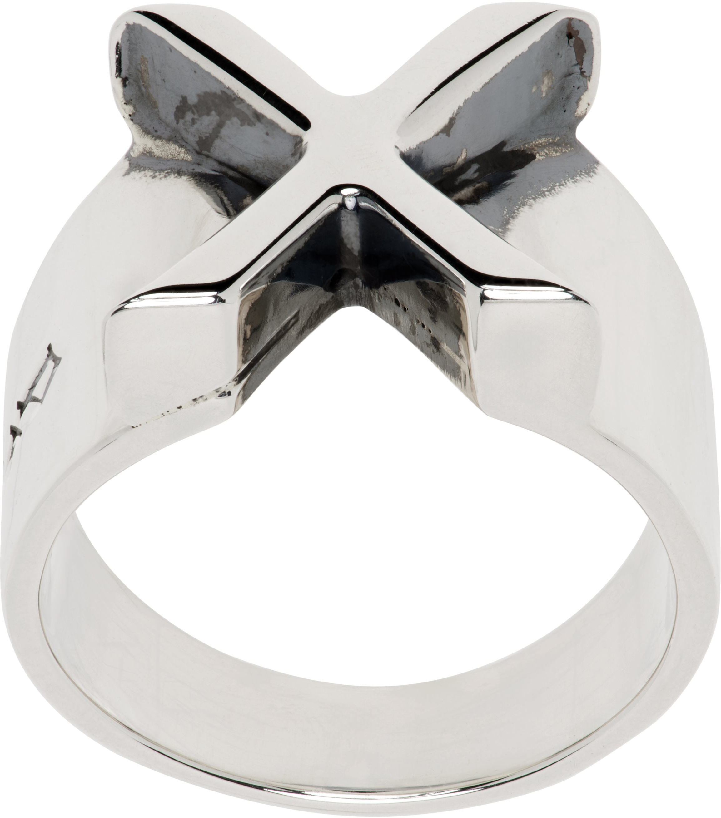 Enfants Riches Deprimes X Ring In Metallic