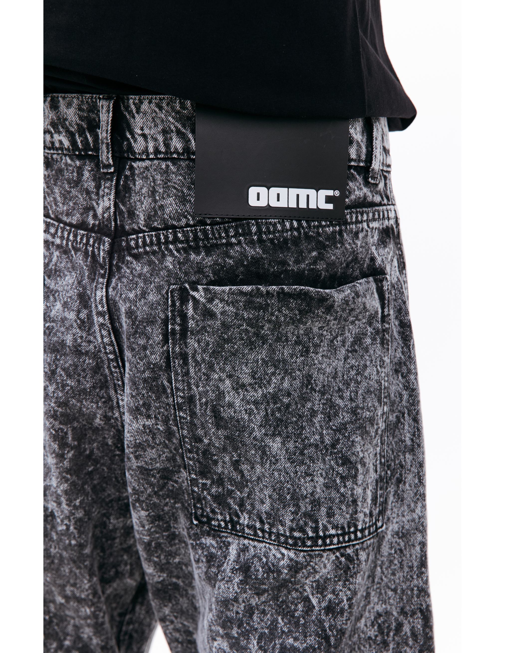Shop Oamc Cortes Jeans In Grey