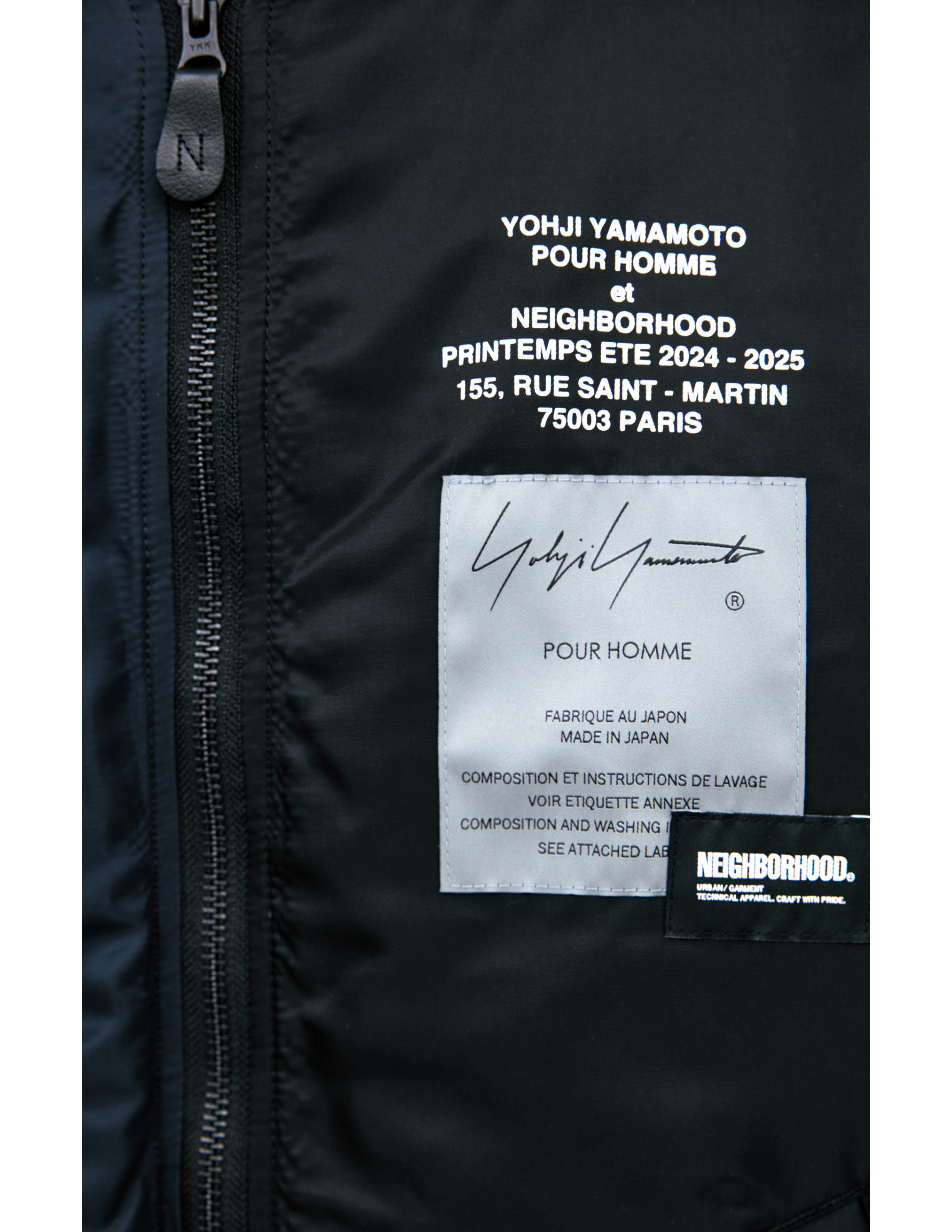 Yohji Yamamoto X Neighborhood Bomber Jacket