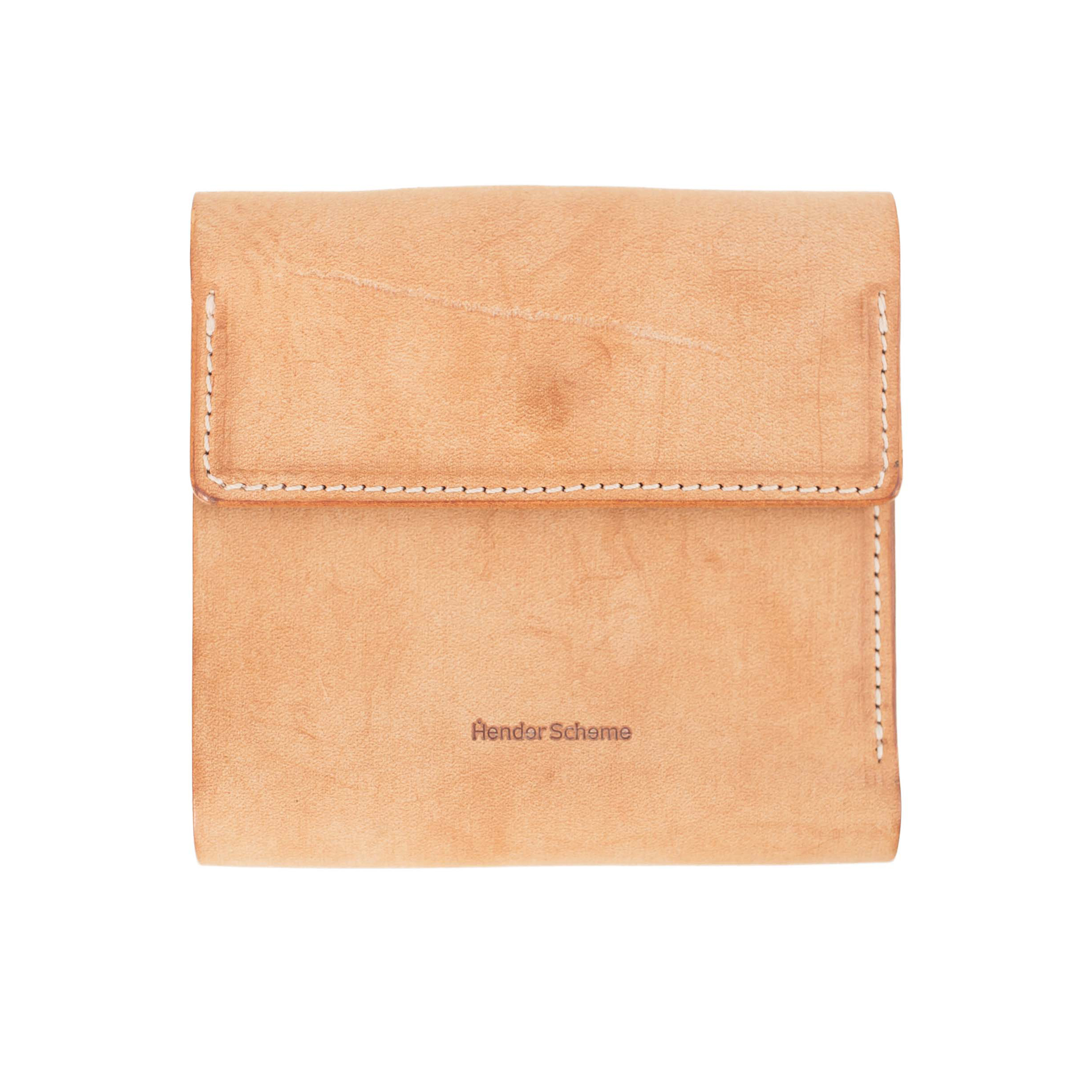 Buy Hender Scheme men beige leather wallet for $326 online on SV77,  LI-RC-CLW/ntr