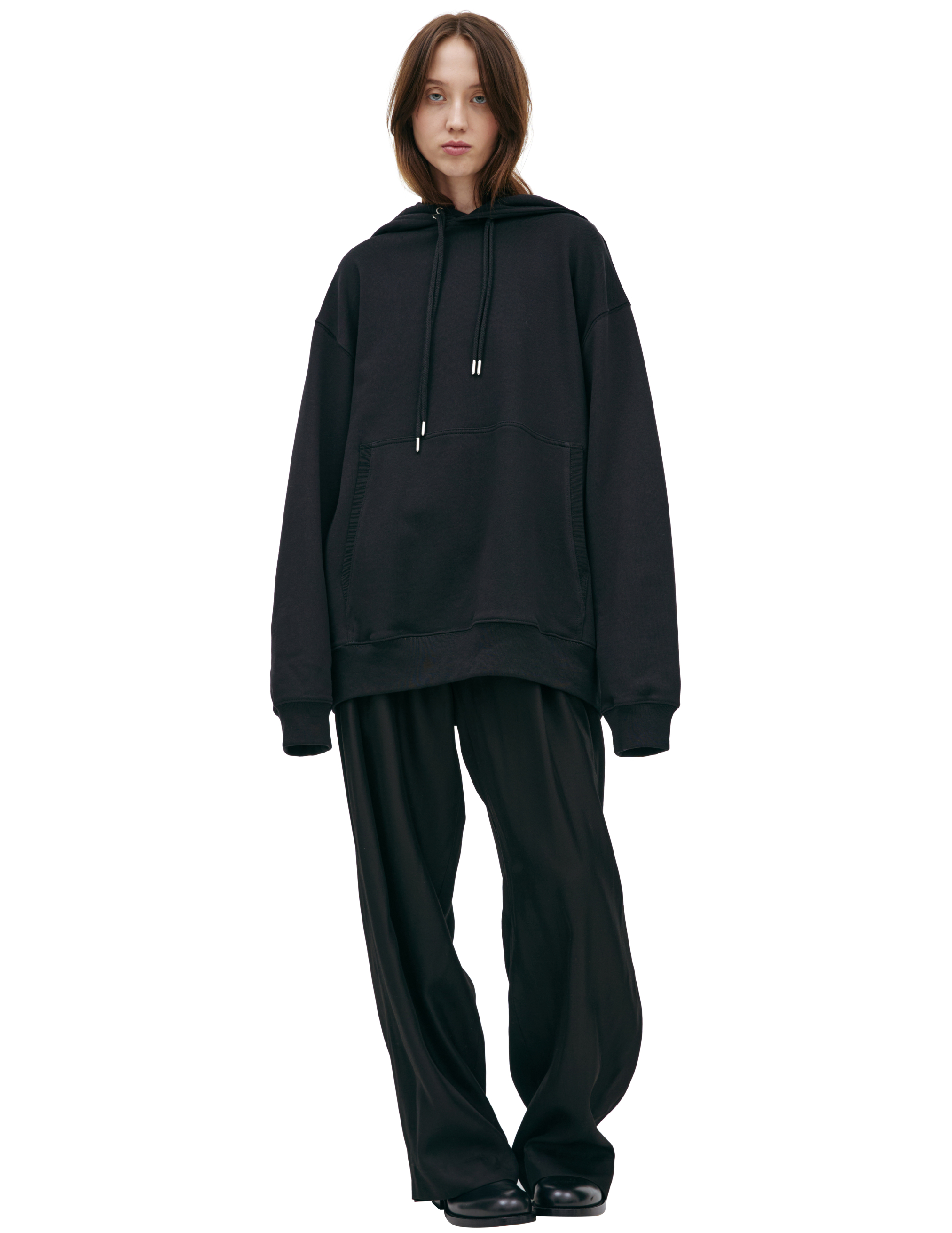 hoodie with double drawstring