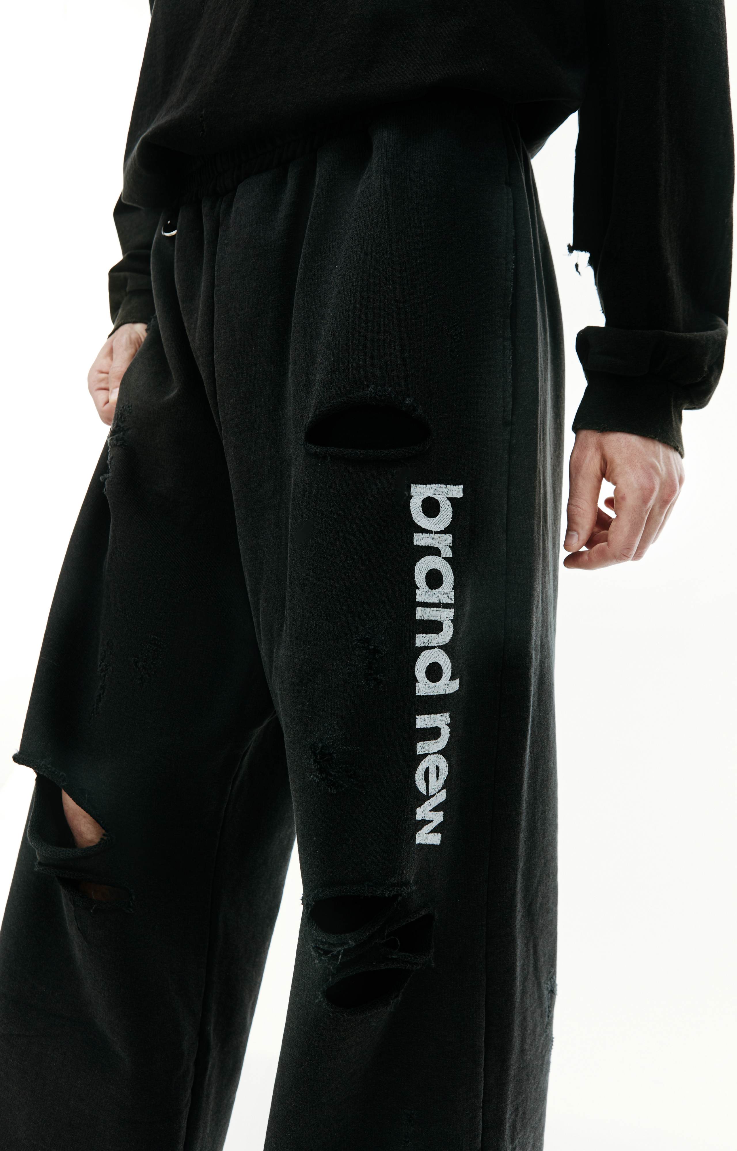 Doublet 23SS DESTROYED SWEAT PANTS