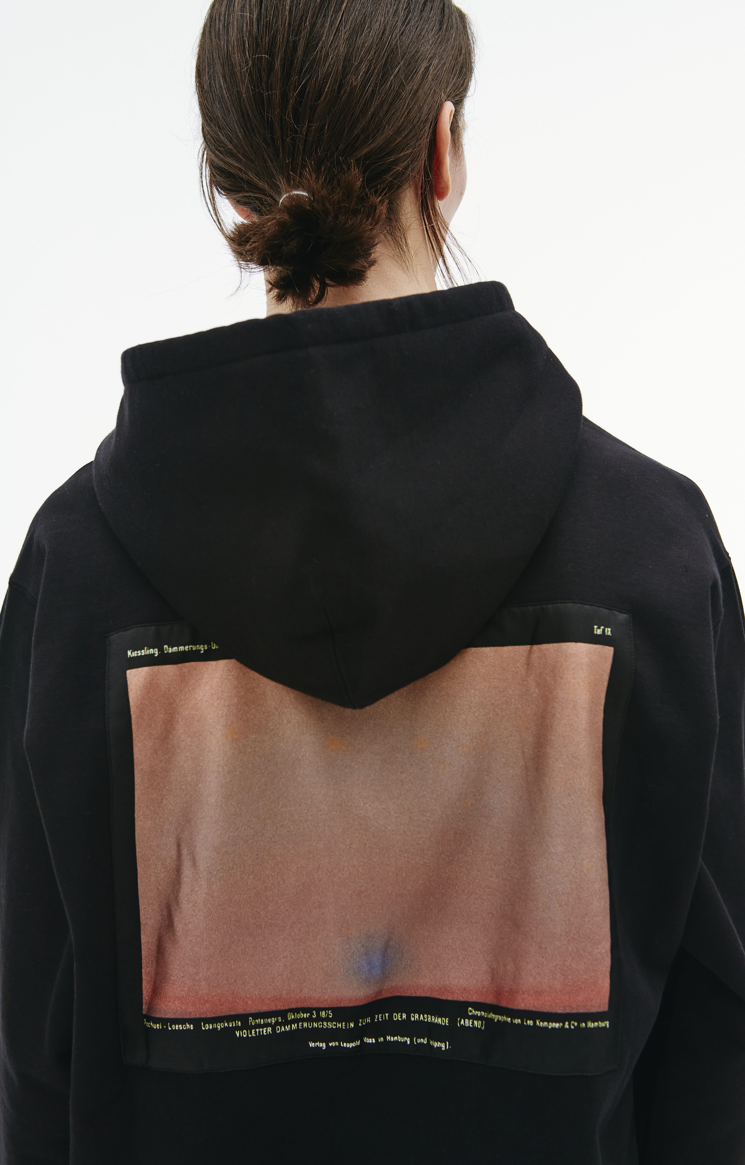 Buy OAMC men black dusk cotton hoodie for $358 online on