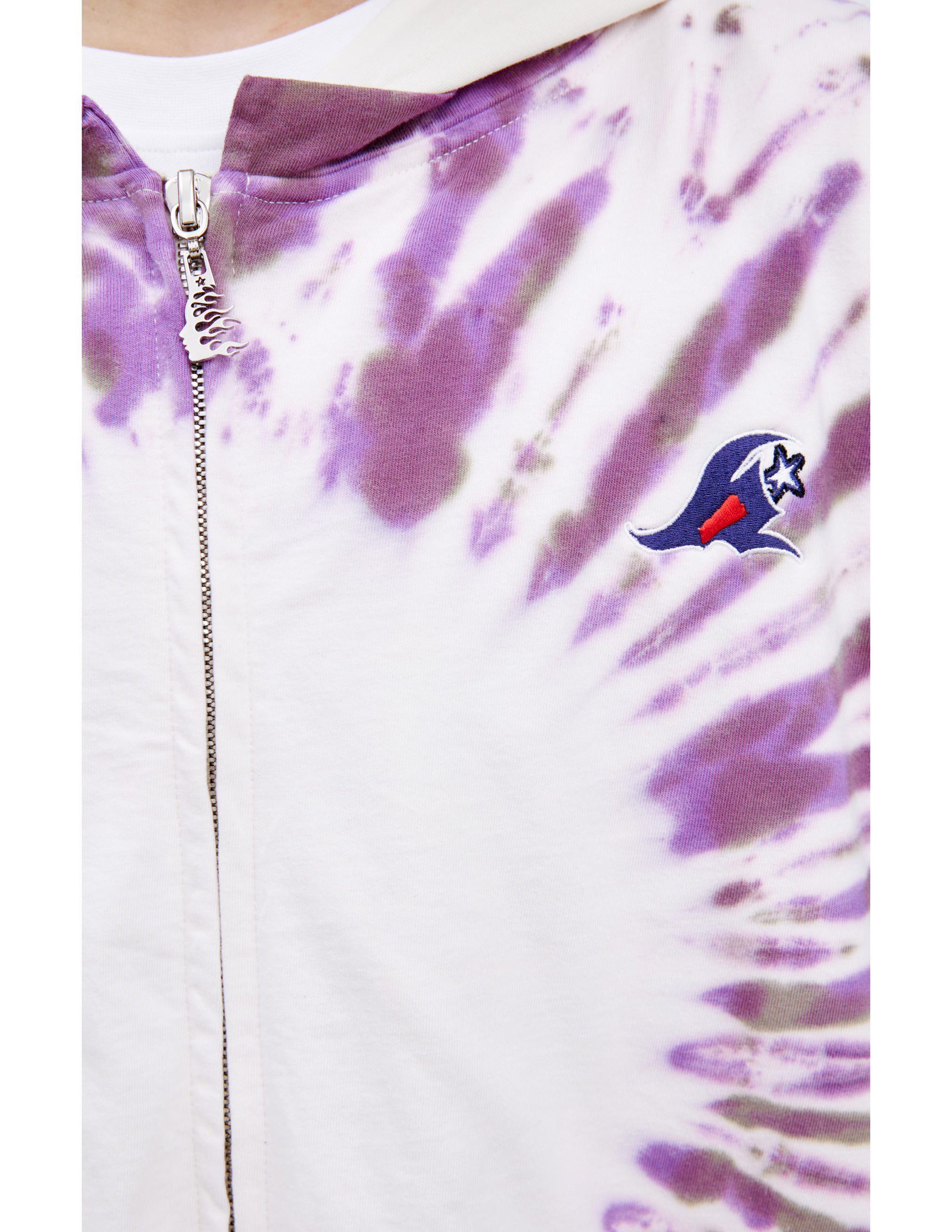 Hellstar White Monoprint Hoodie