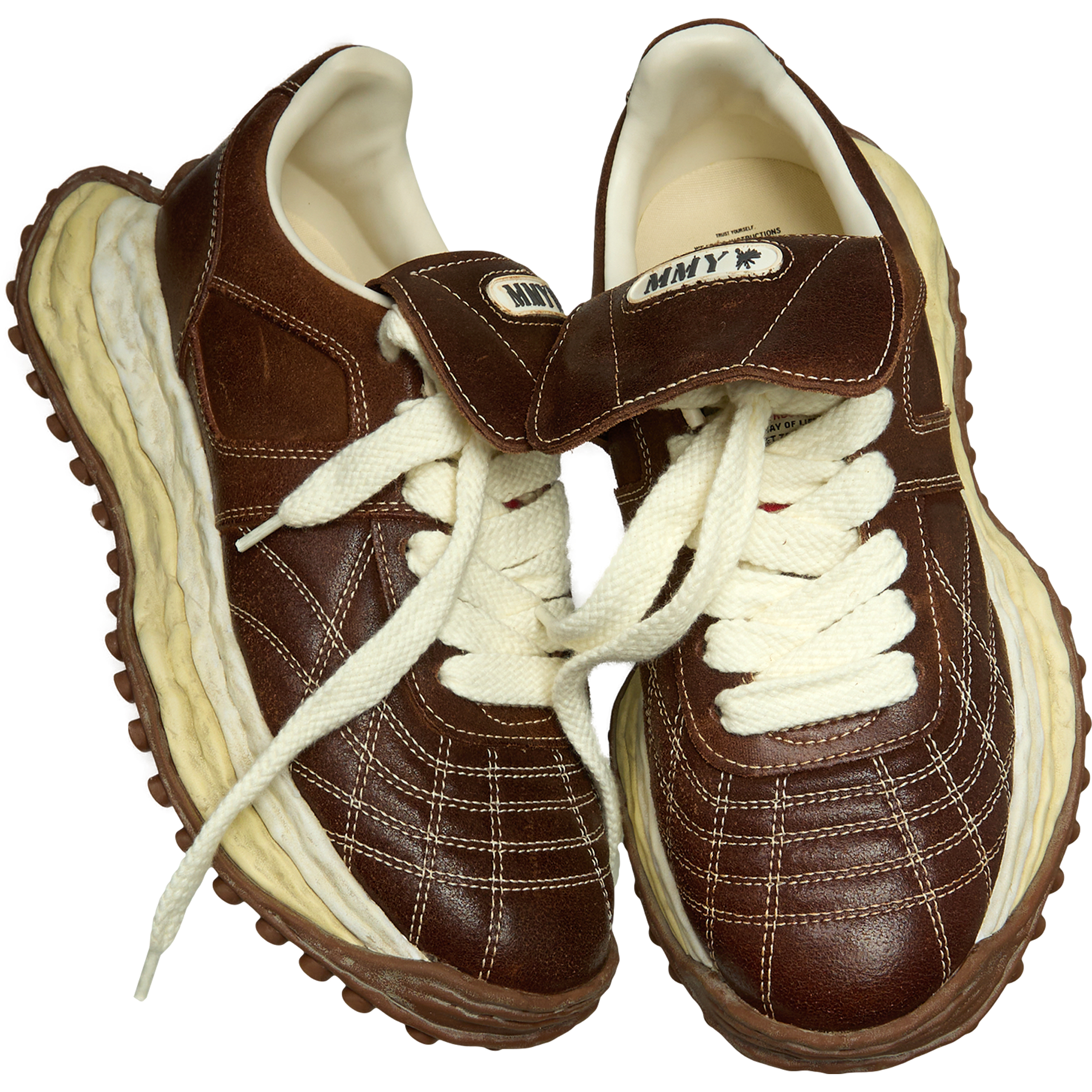 キル　オールドジャラ Buy Maison Mihara Yasuhiro men brown scott og sneakers for $715