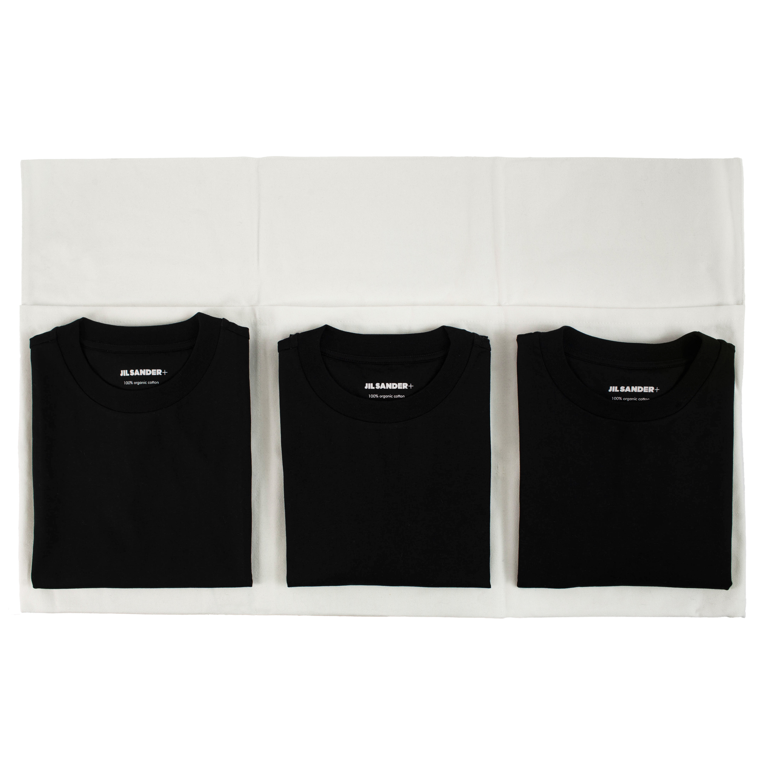 JIL SANDER｜ (T-SHIRT SS 3 PACK (J47GC0001 J45048 402)) 3-Pack Short-Sleeved T-Shirt Set Man | Jil Sander Official