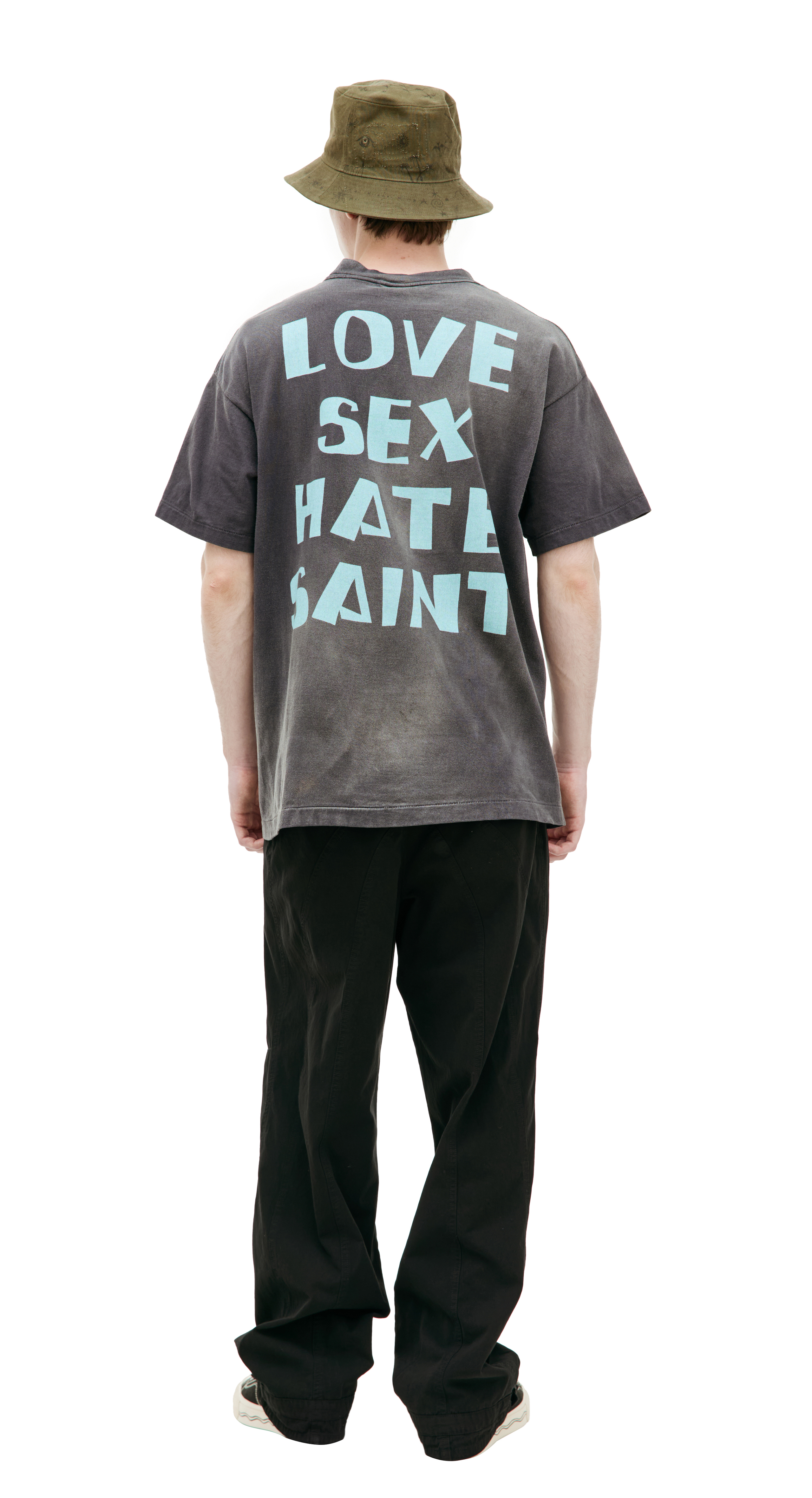 Tシャツ・カットソー SAINT MXXXXXX Men Sweater HSMA230000019 Grey SAINT MXXXXXX Men Sweater HSMA230000019 Grey (Saint Mxxxxxx