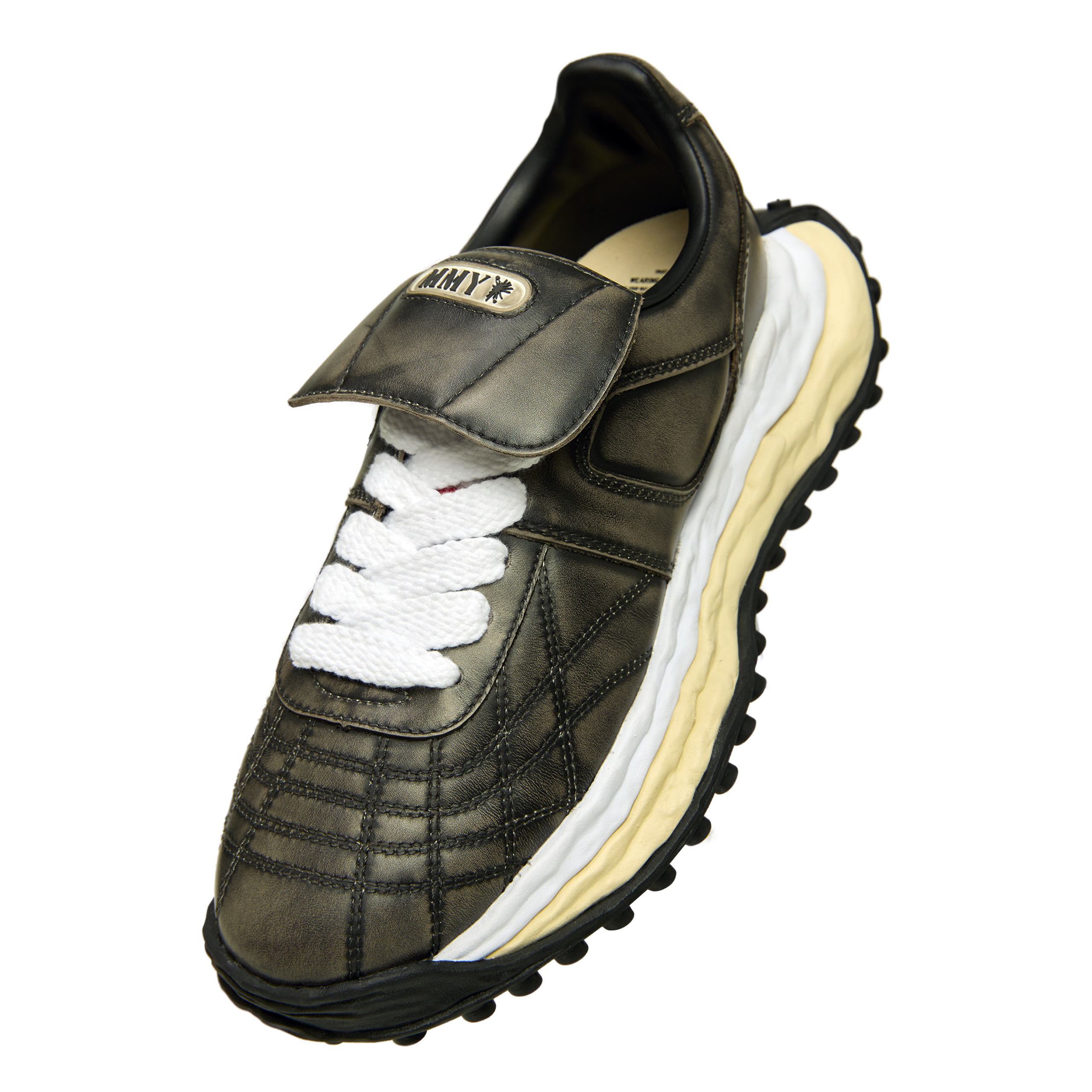 Buy Maison Mihara Yasuhiro men grey scott og sneakers for $695