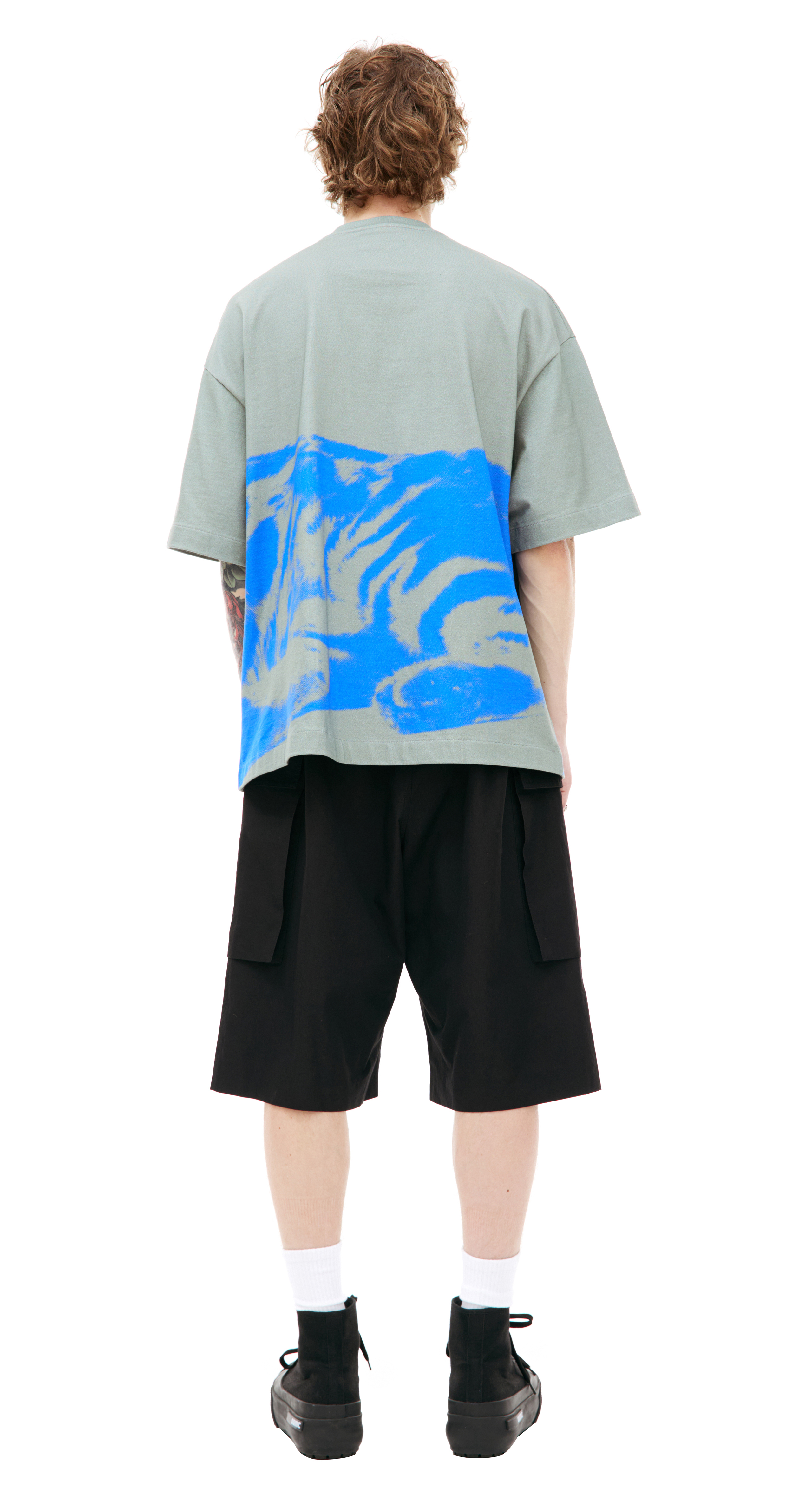 トップス graphpaper jil sander fresh service DAN ll06156_jil_sander_white_sneac