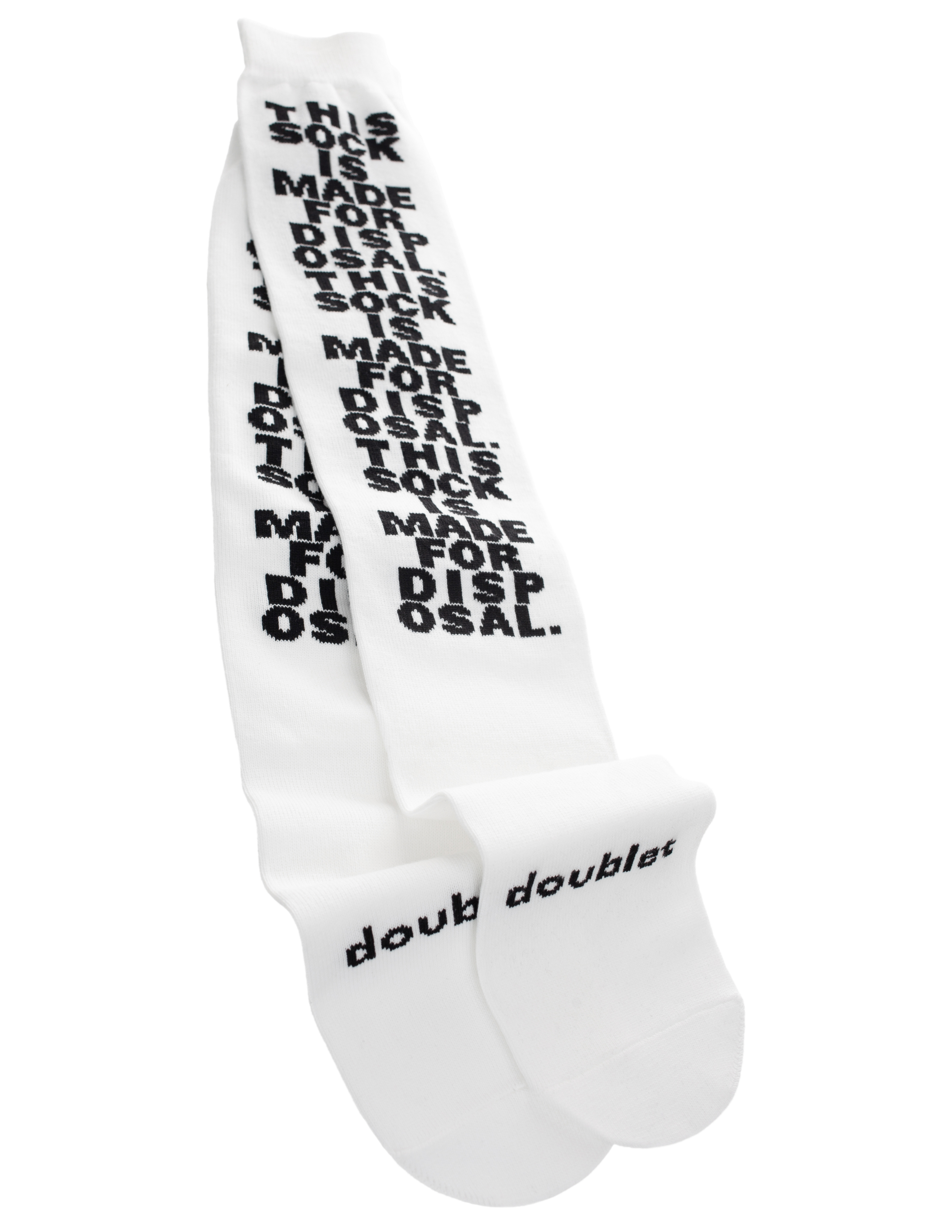 Doublet Made For Disposal socks
