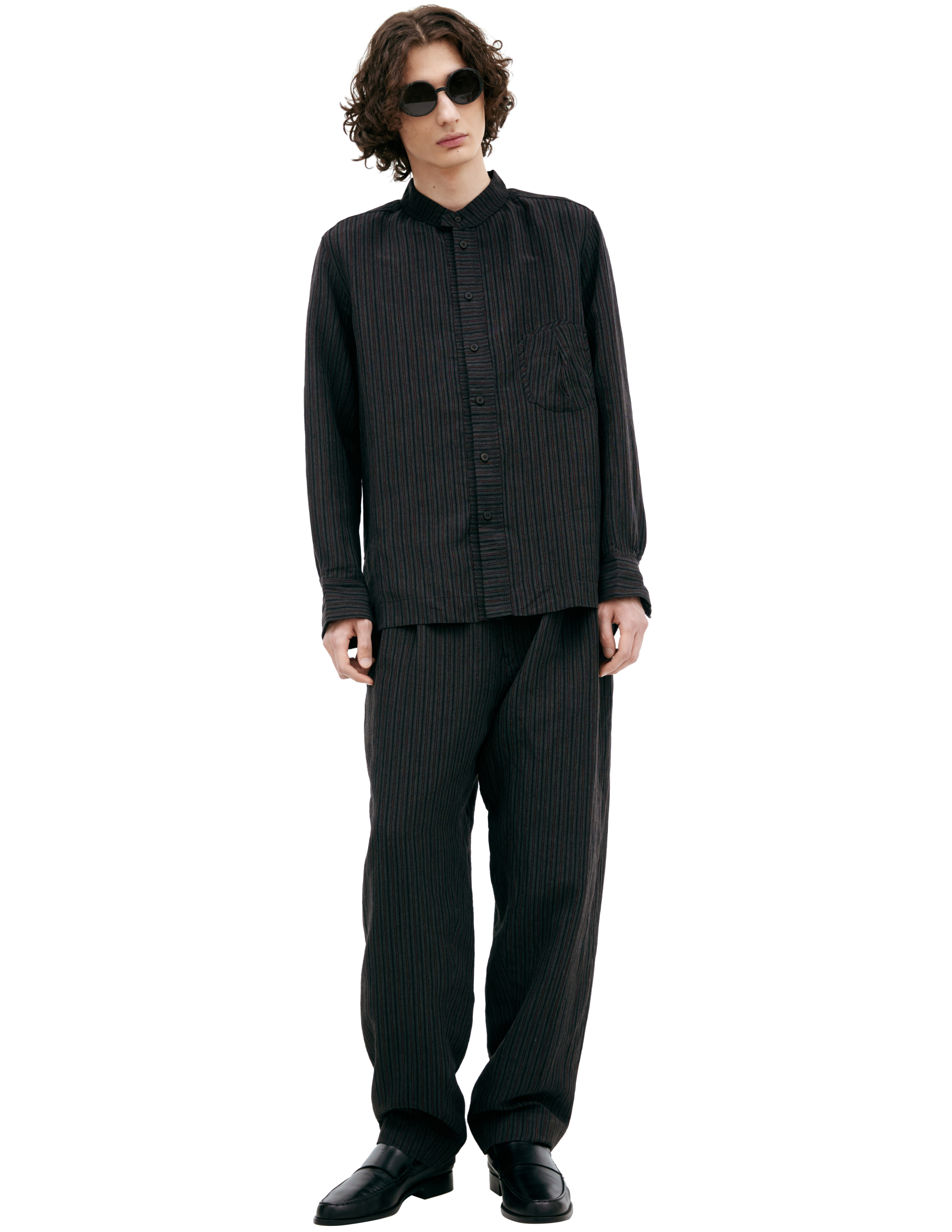 Ziggy Chen Striped Shirt
