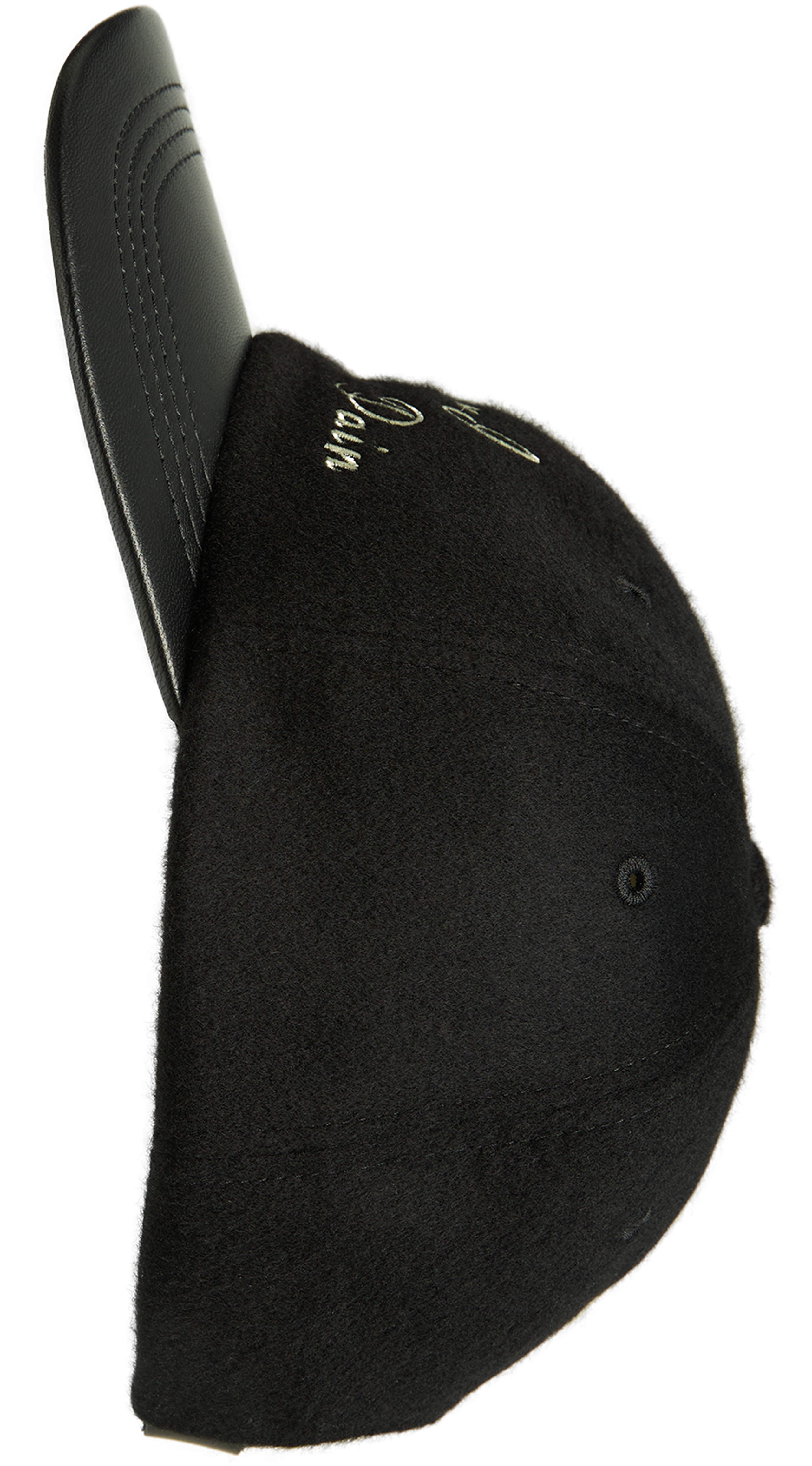 Buy Enfants Riches Déprimés women black embroidered cap for $1,100