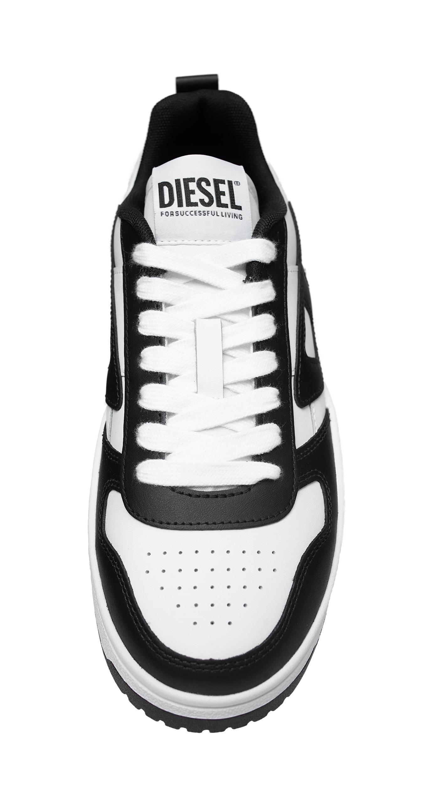 Buy Diesel men white s-ukiyo low-low-top sneakers for $245