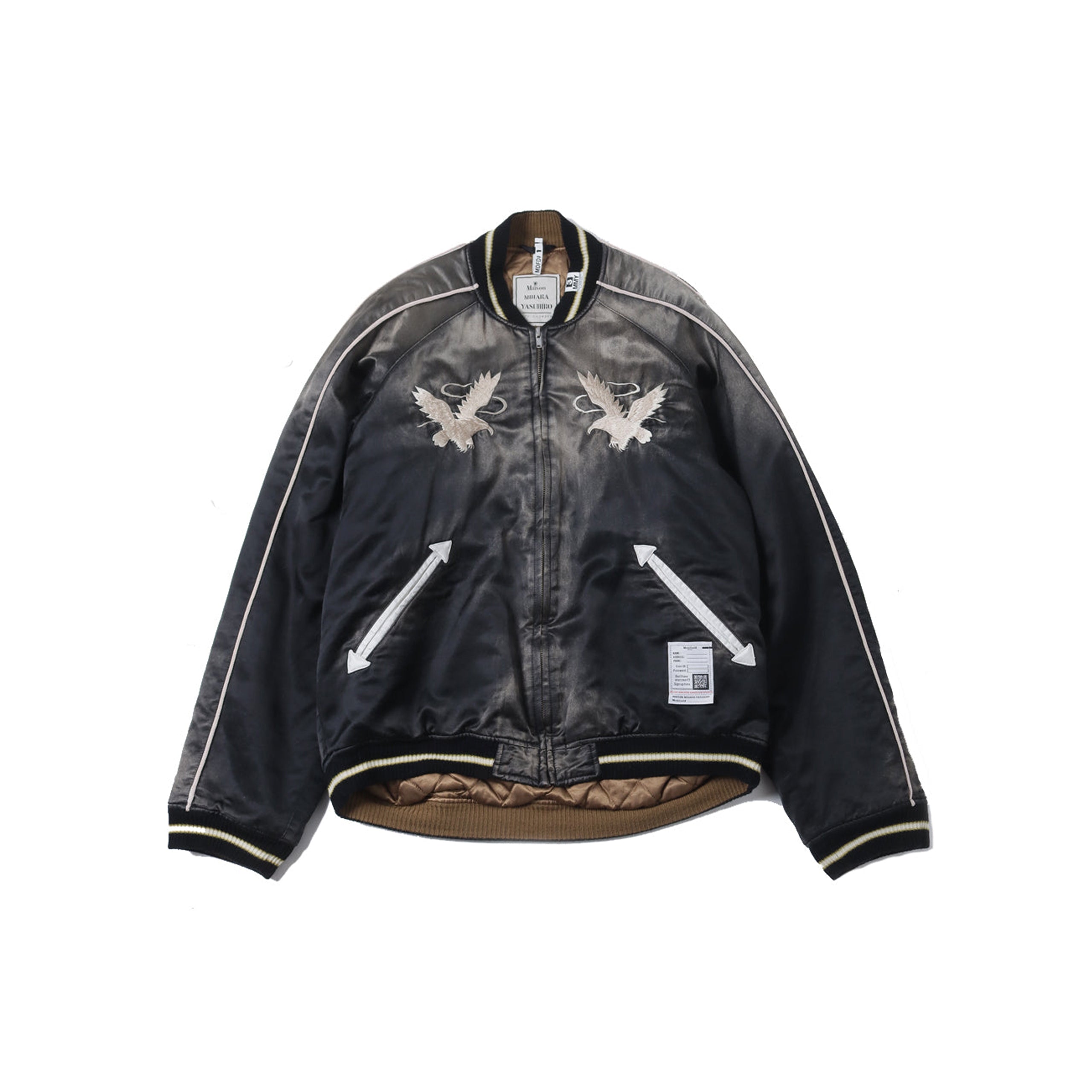 ジャケット・アウター vaultroom SOUVENIR JACKET VAULTROOM SOUVENIR JACKET / BLACK