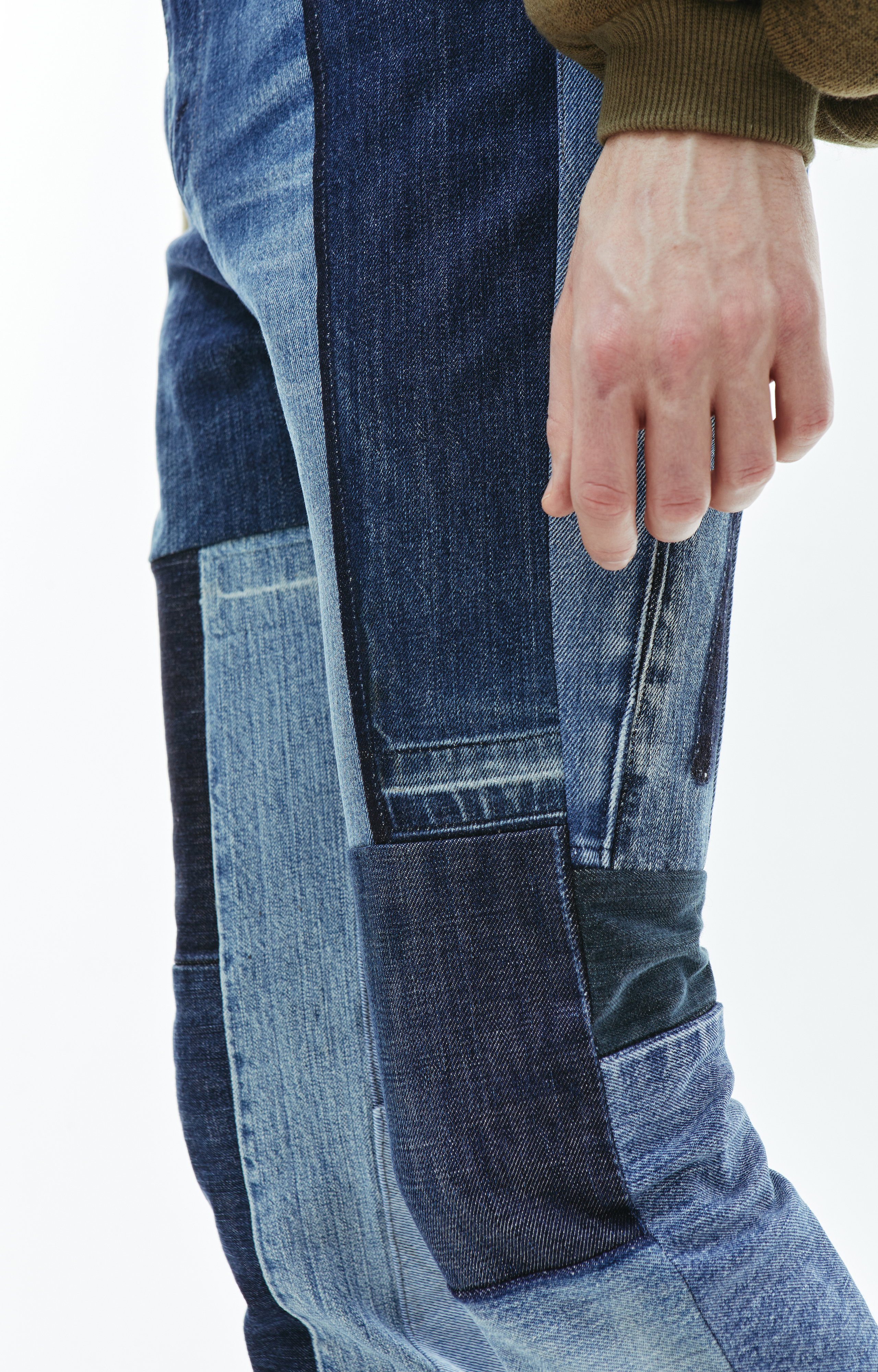 Vintage patch jeans