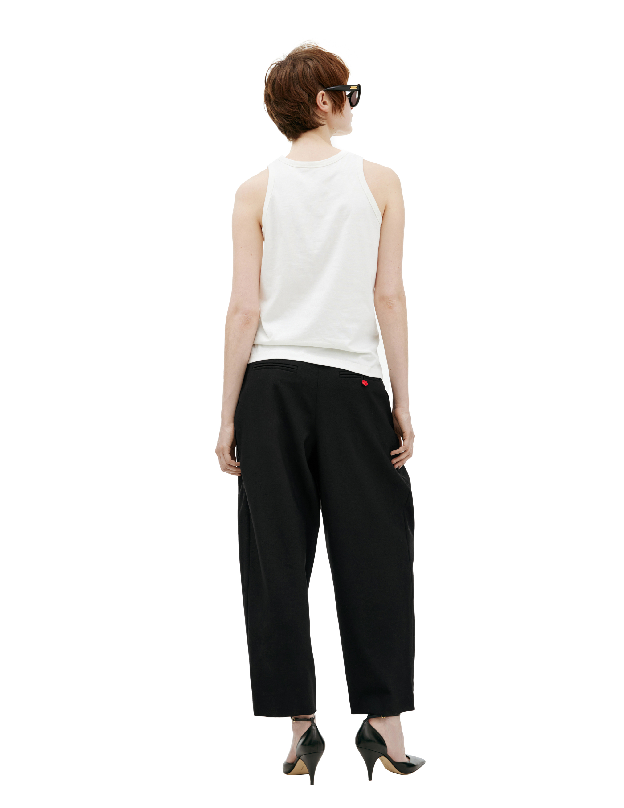 The Row White Silk Top In White