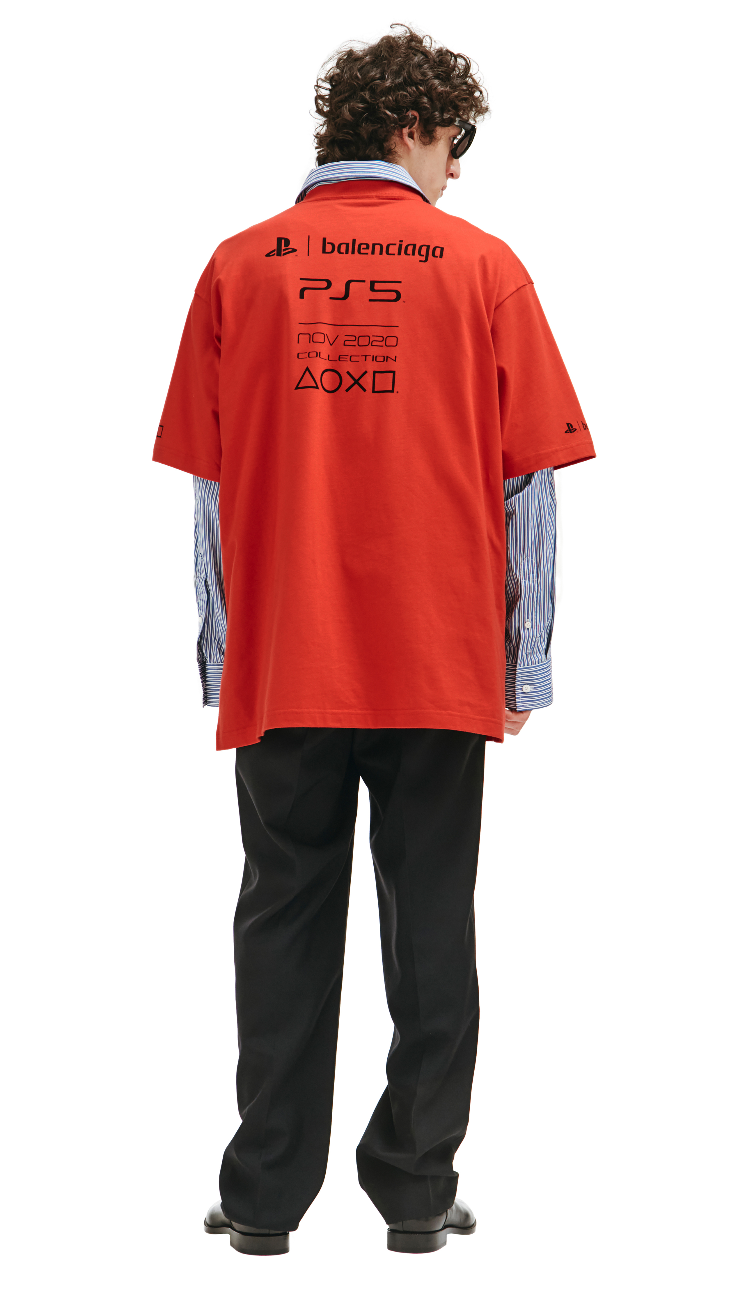 cristal Discreto Talentoso Buy Balenciaga men playstation t-shirt in red for $605 online on SV77,  651795/TKVF3/6552