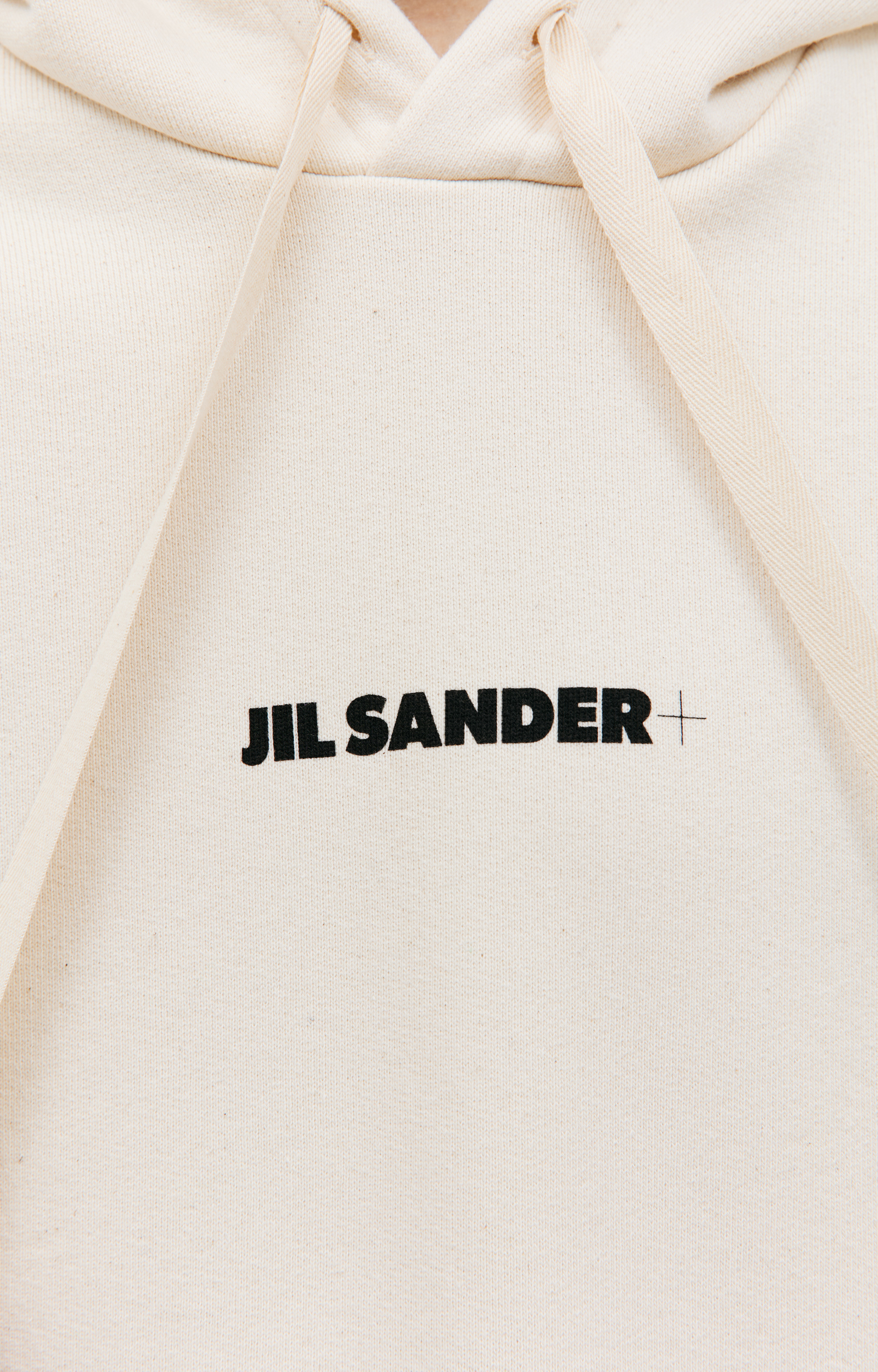 パーカー・フーディ JIL SANDER Men Hoodies J21FB0105 J15381 107 Beige Buy Jil Sander men beige oversized logo hoodie for $705