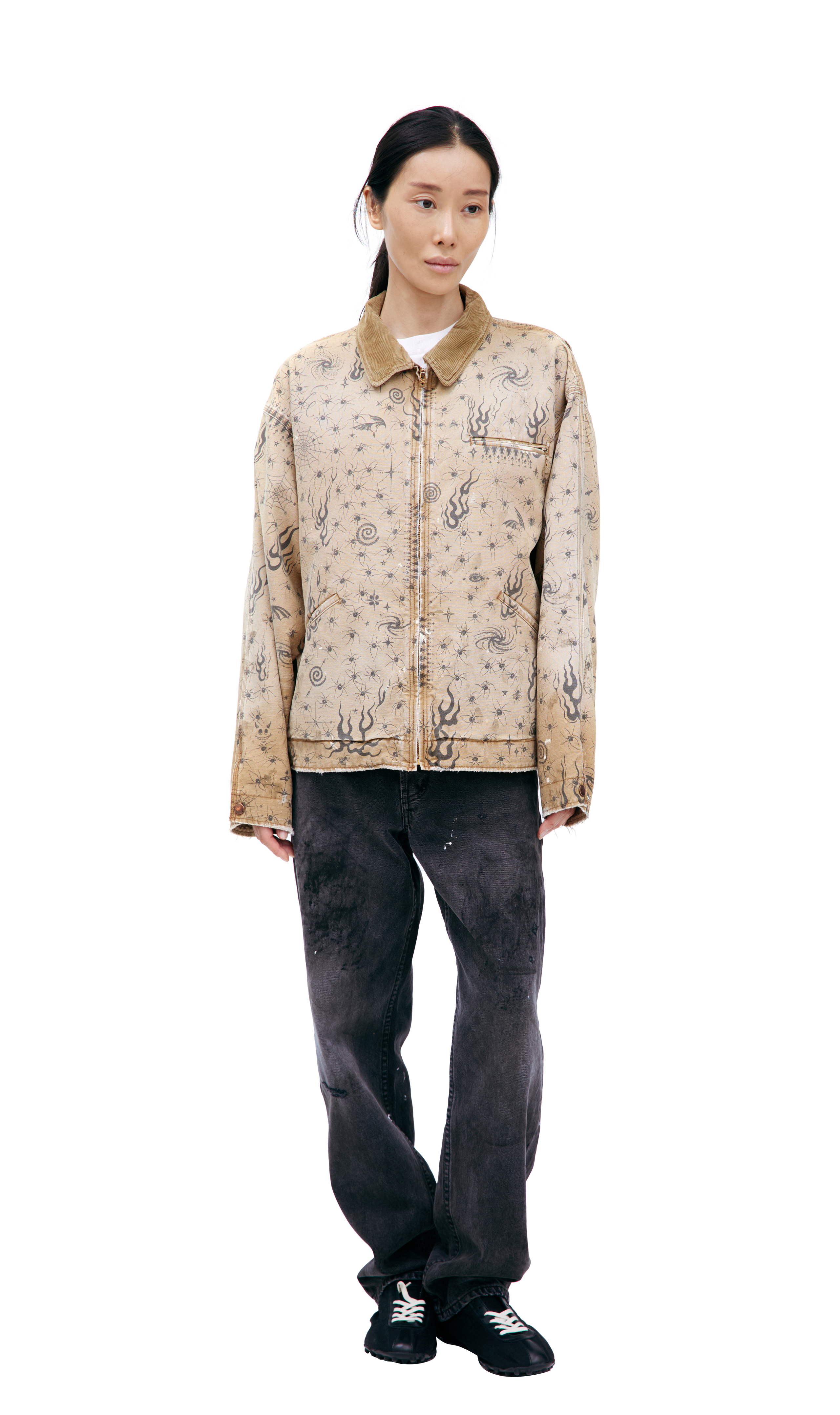 X Dr. Woo Jacket Detroit Jacket Beige