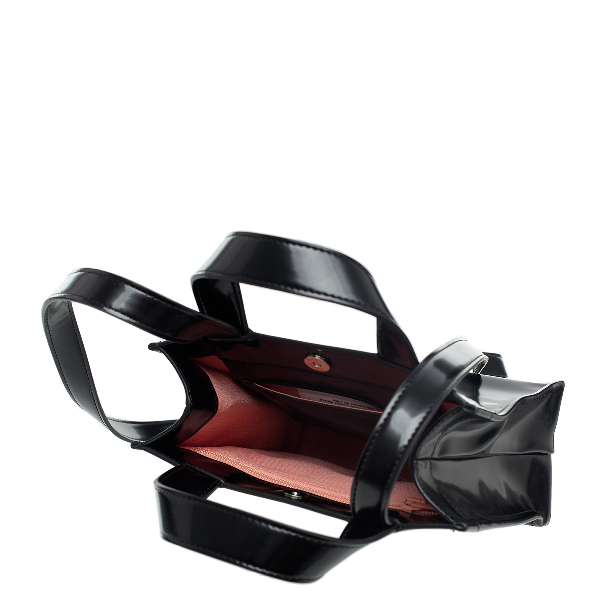 Acne Studios Black Mini Tote Bag In Black