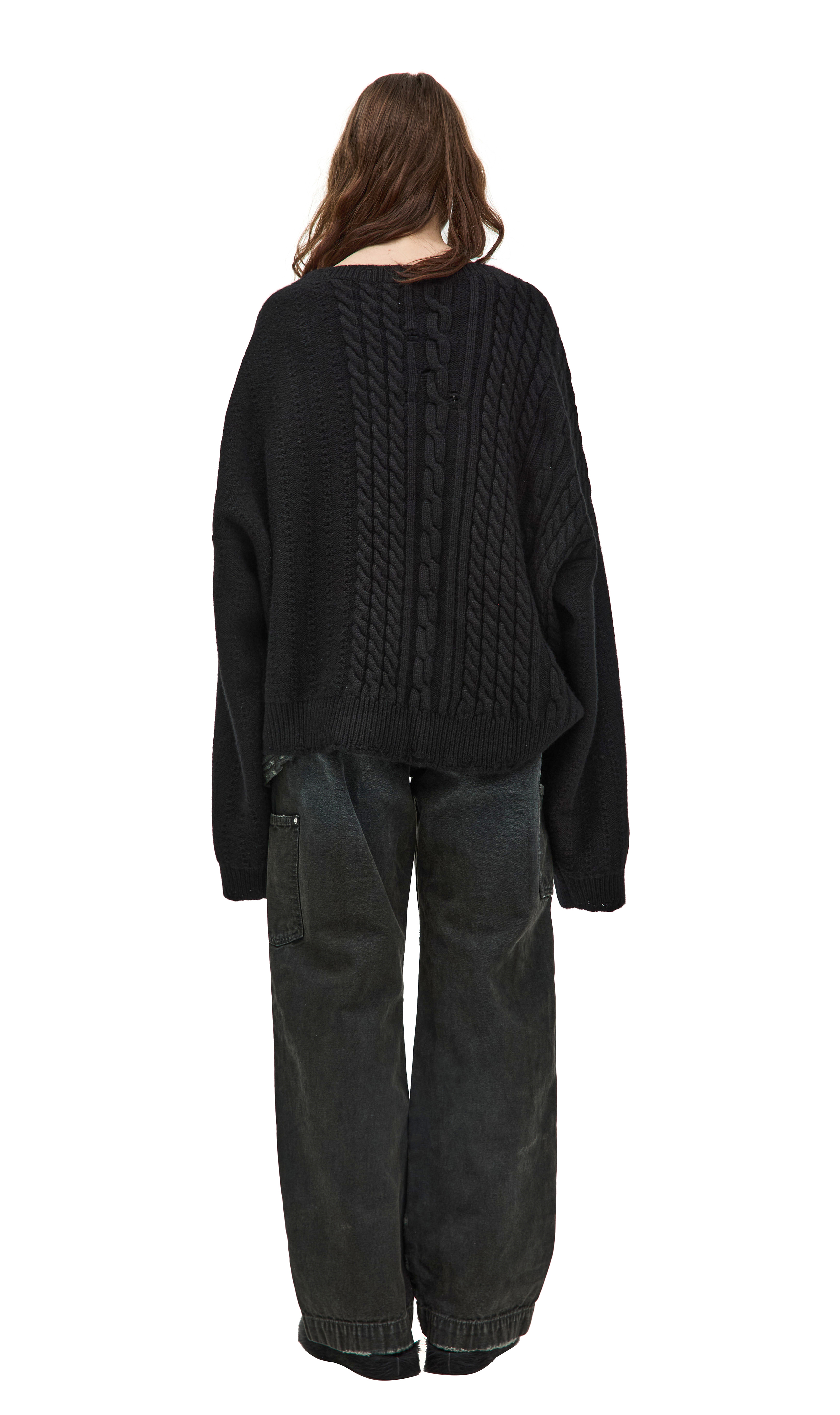 Buy Enfants Riches Déprimés women black cashmere knit sweater for
