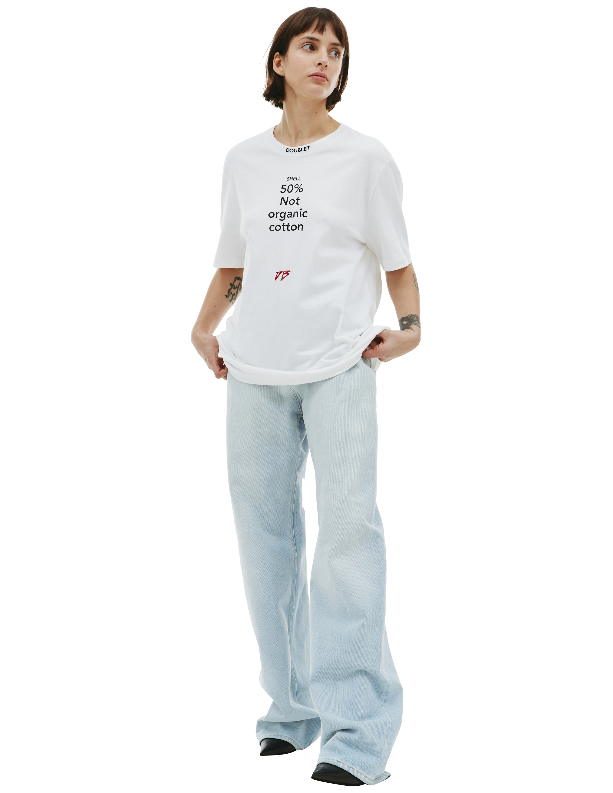 Doublet Composition message t-shirt