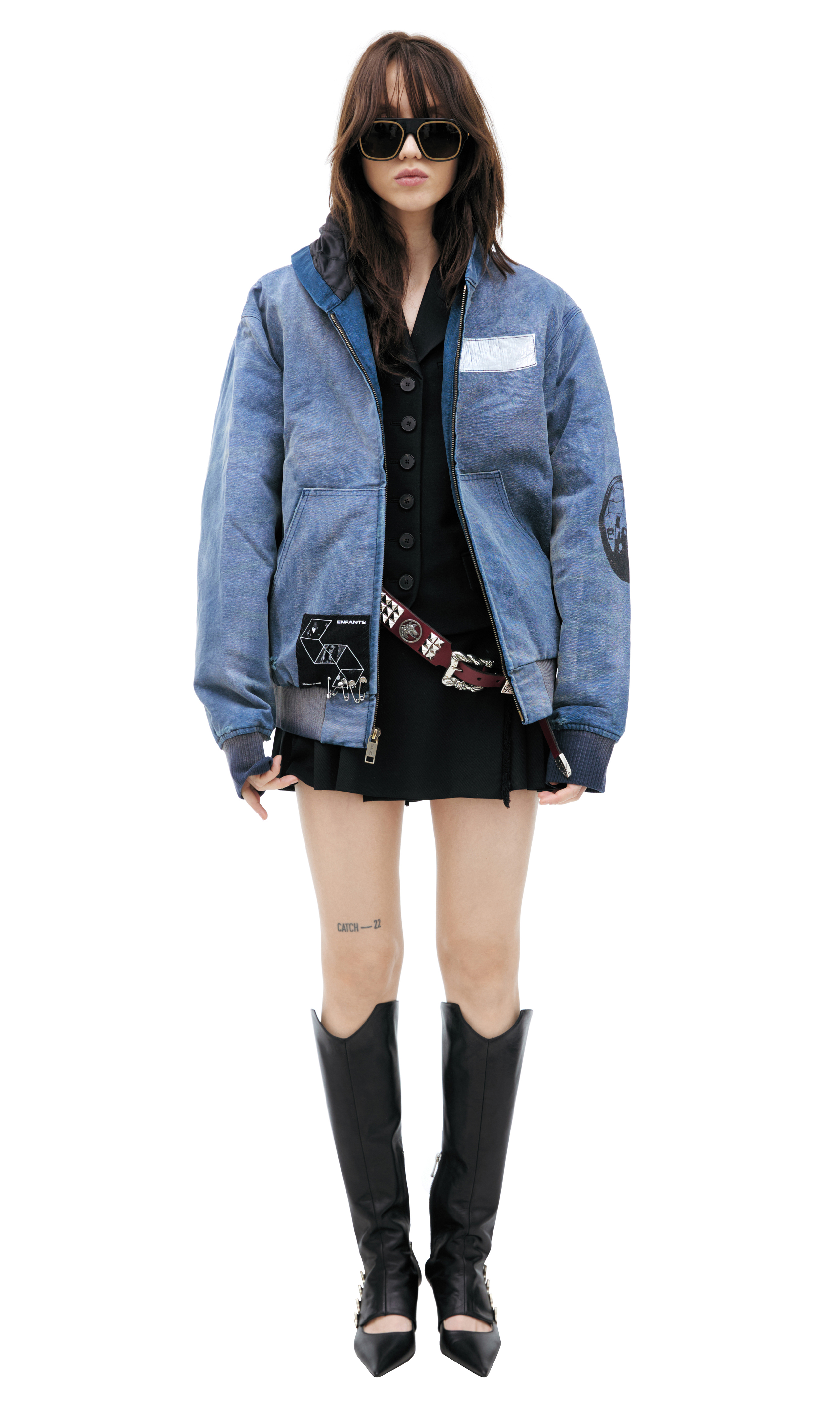 Enfants Riches Déprimés War Started Hooded Work Jacket