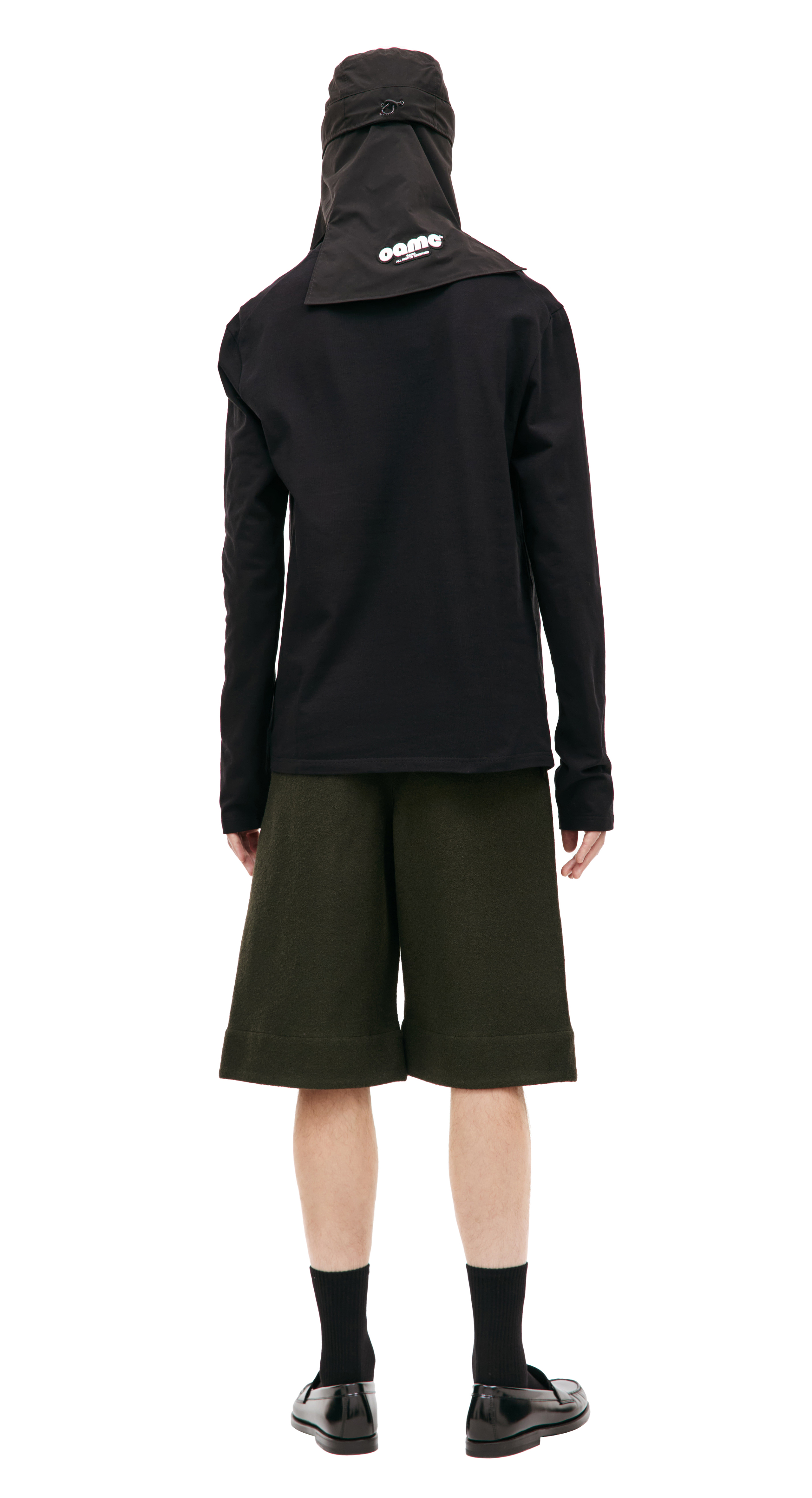 シャルボンcharbon サイズs Buy Jil Sander men black mushroom embroidered longsleeve for