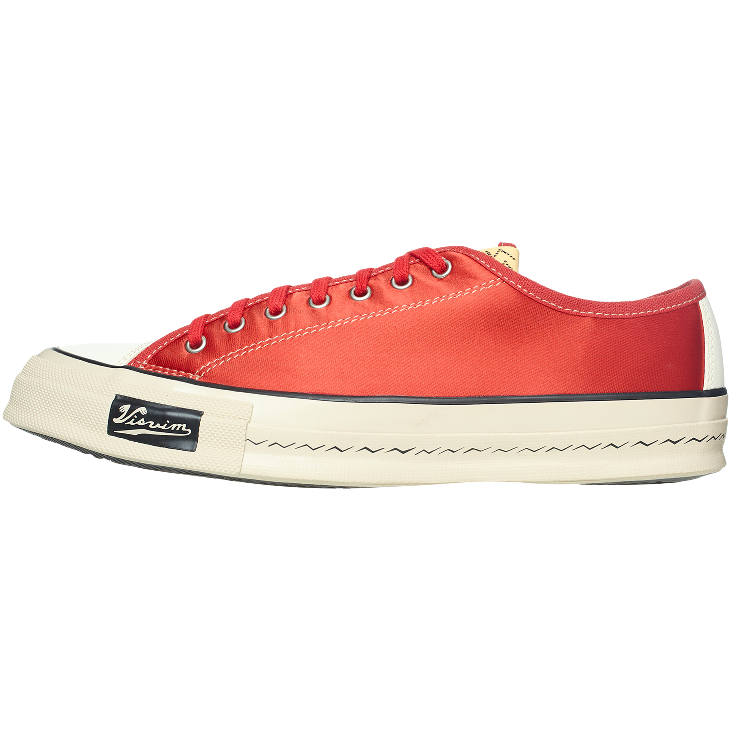 Shop Visvim Red Skagway Sneakers