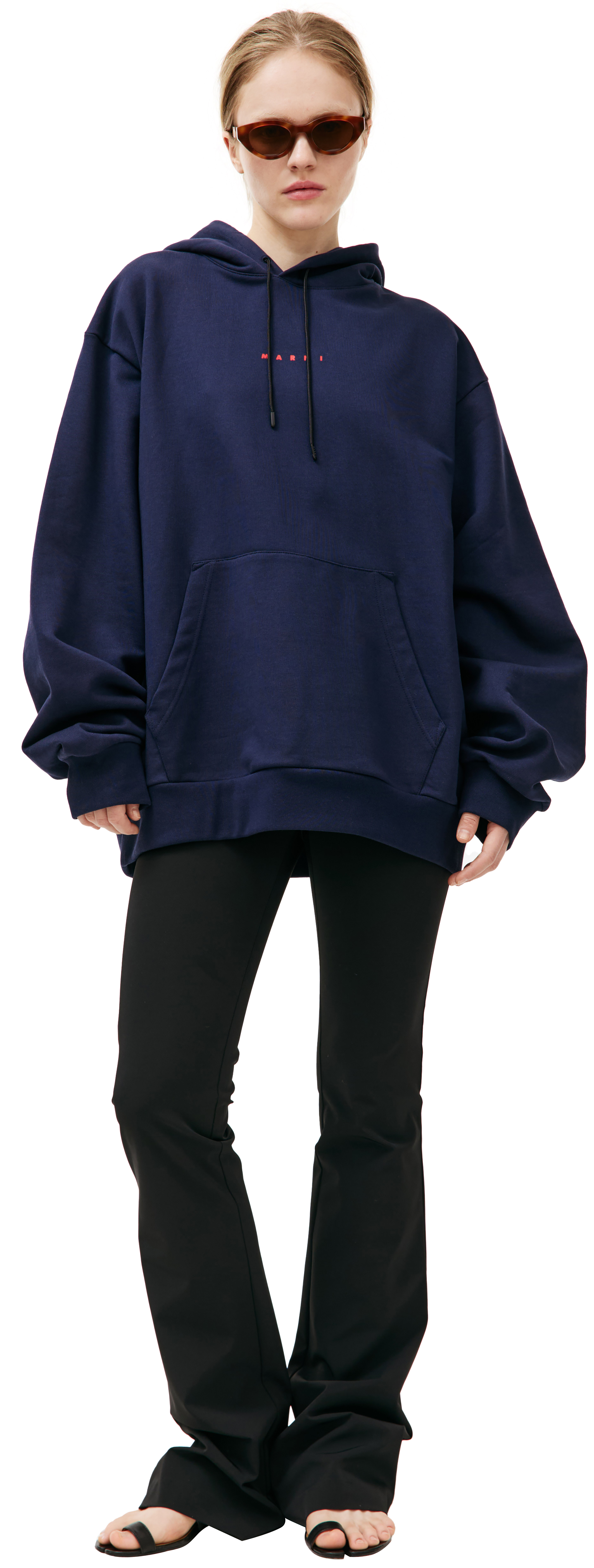 国内発送/送料関税込【MARNI】Hoodie with Logo 23079629_53315705_1000.jpg