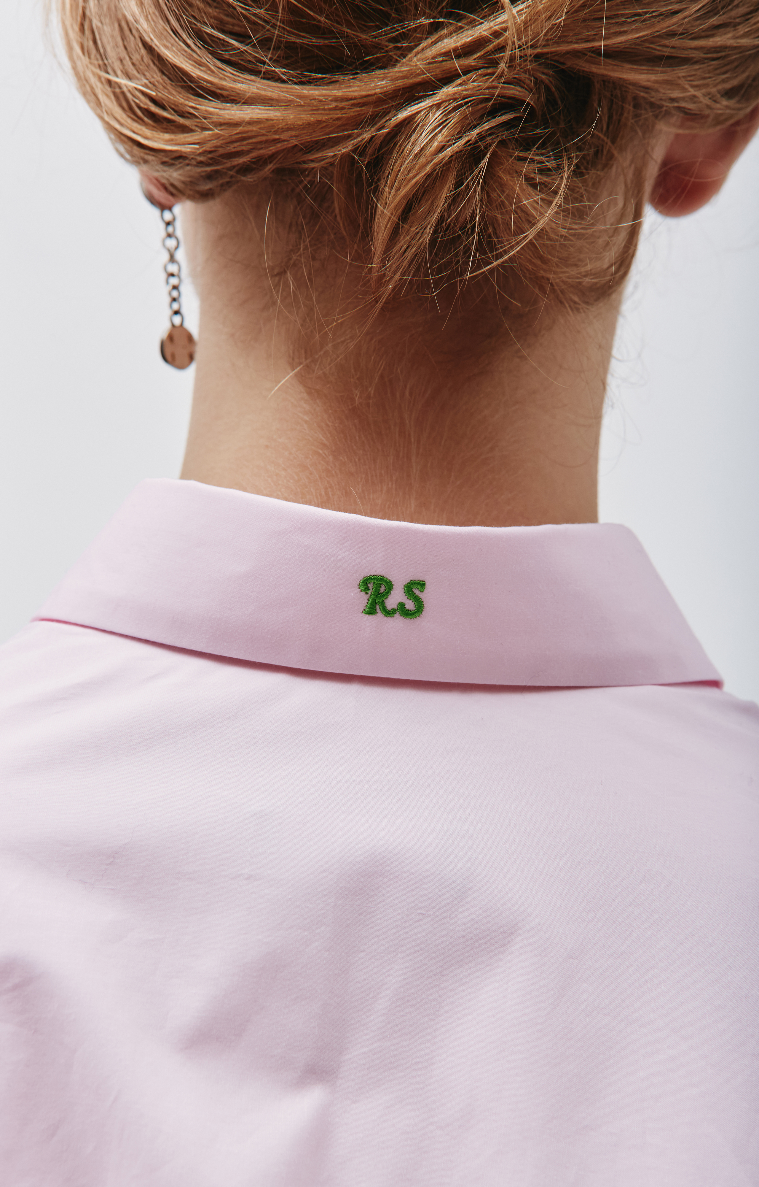Buy Raf Simons men pink oversize synchronicity shirt for