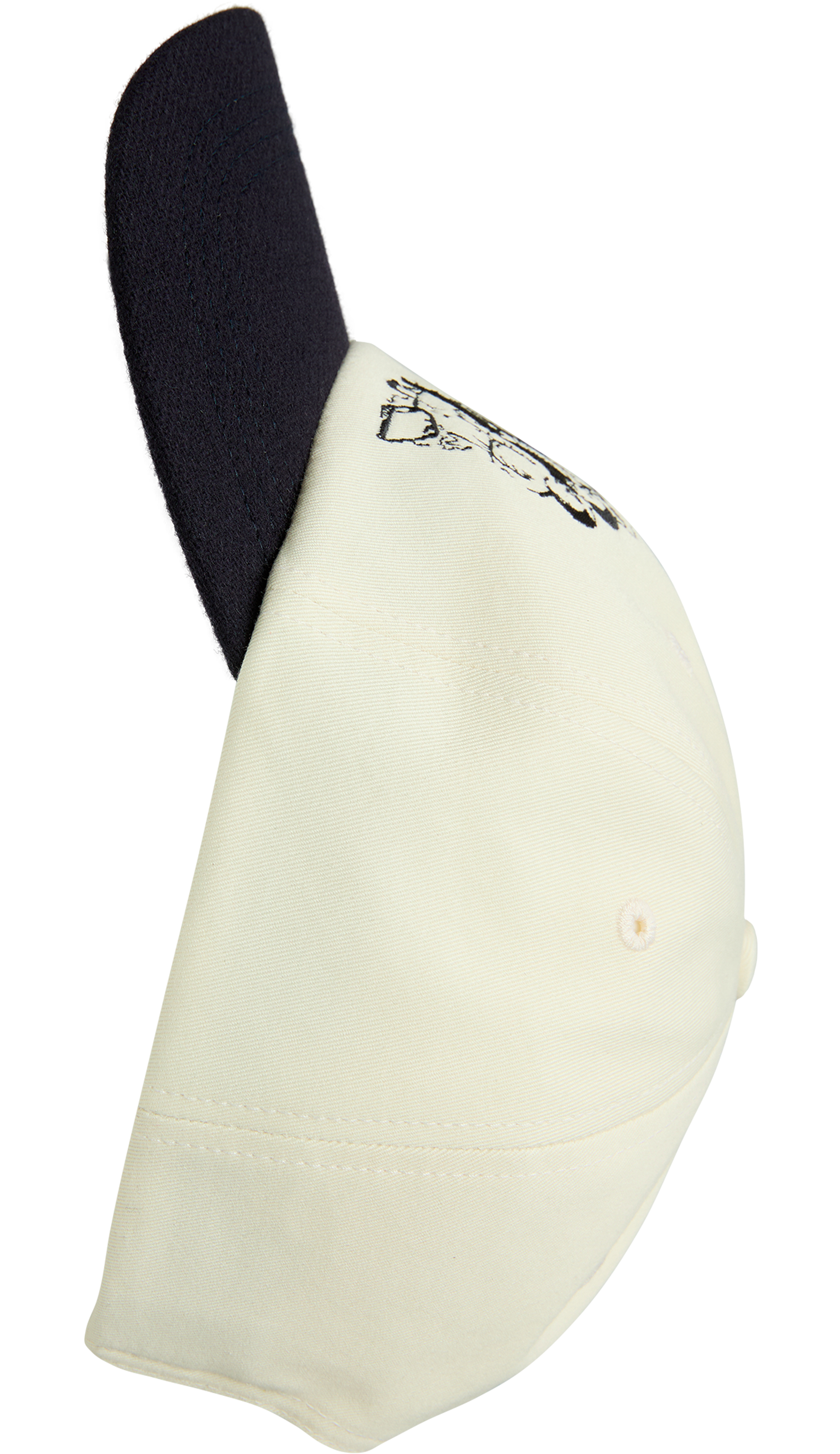 Buy Enfants Riches Déprimés men white embroidered cap for $730