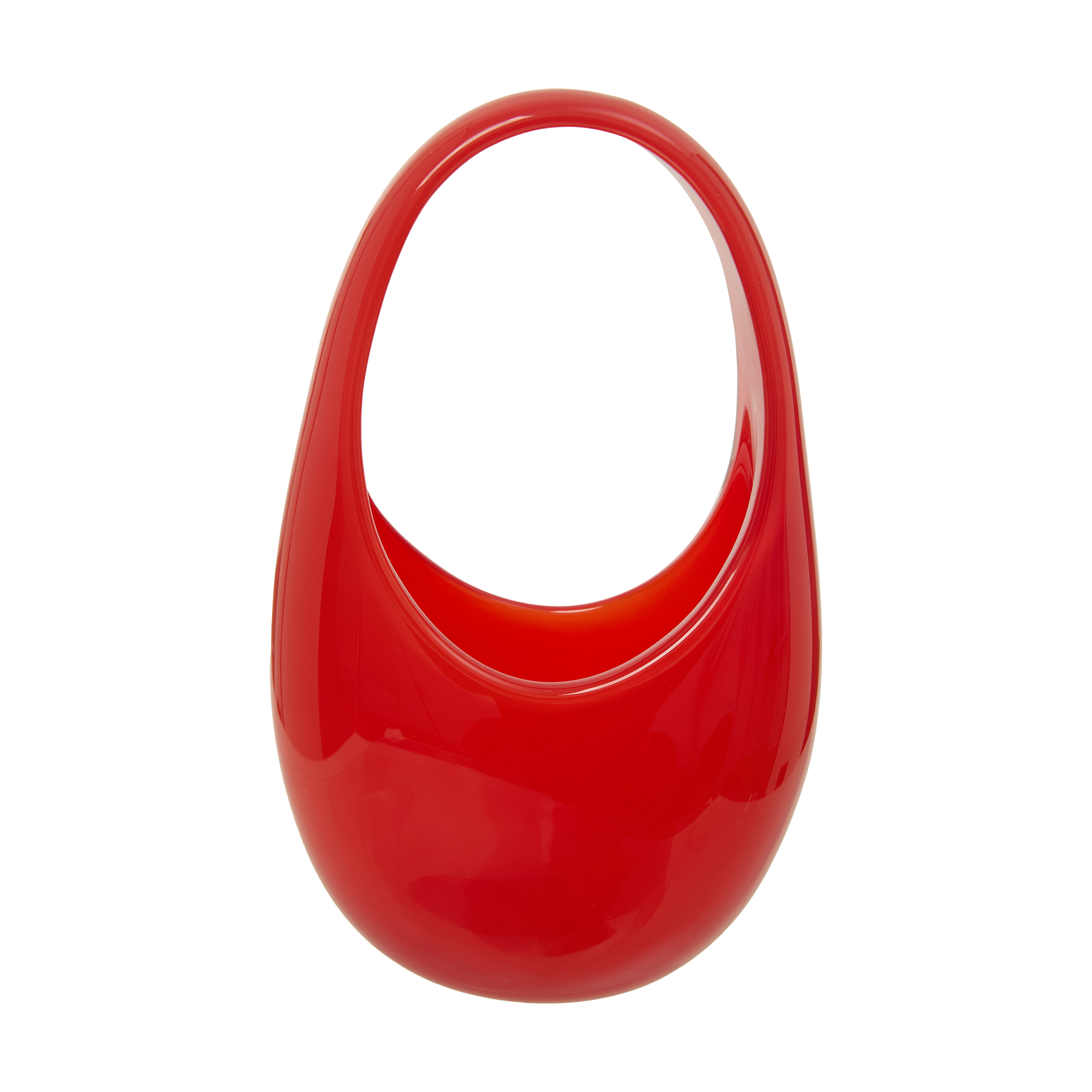 Coperni Glass Mini Bag In Orange