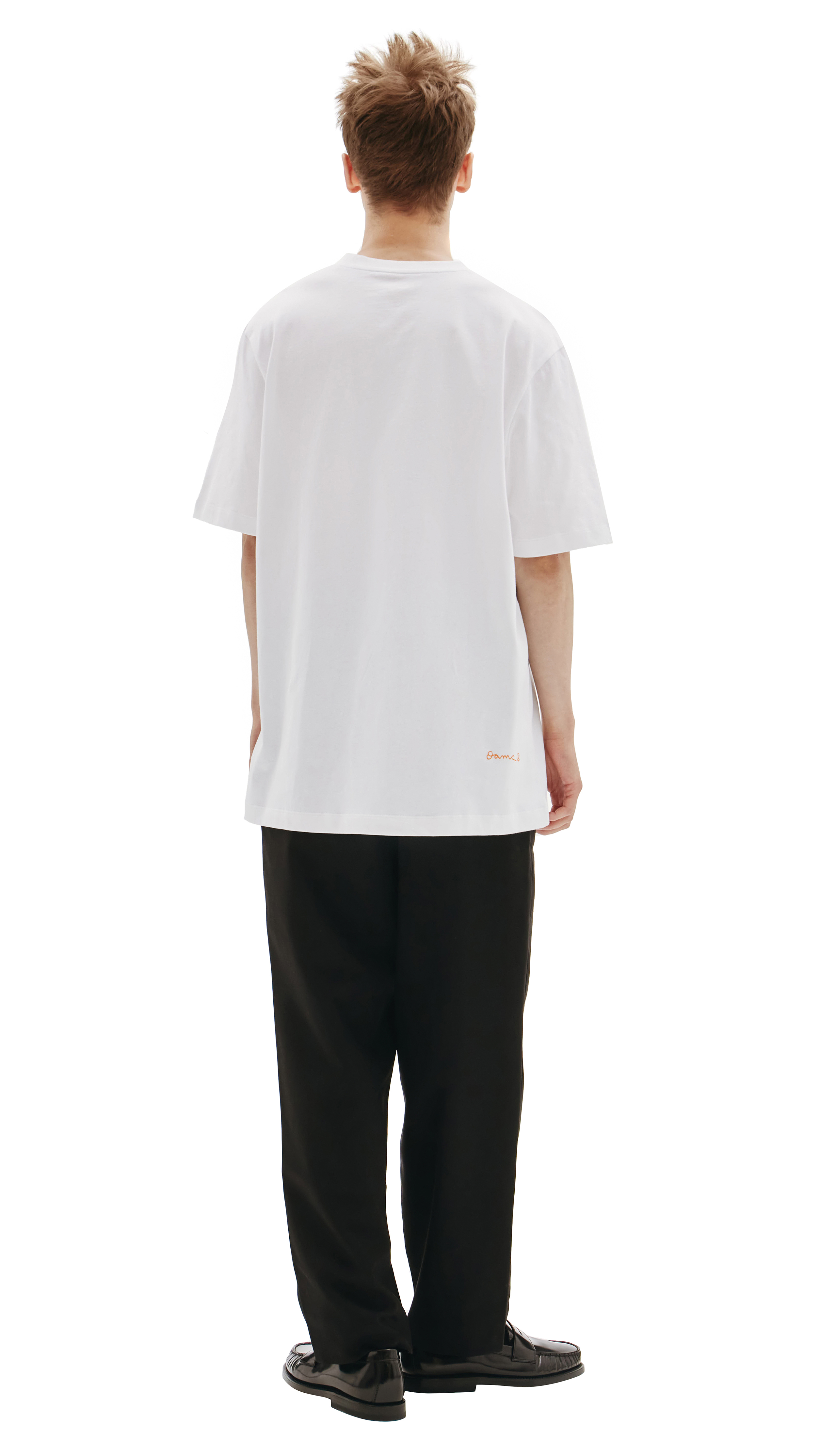 取扱店舗限定アイテム OAMC VACUUM S/S SHIRT white 半袖 シャツ sizeS