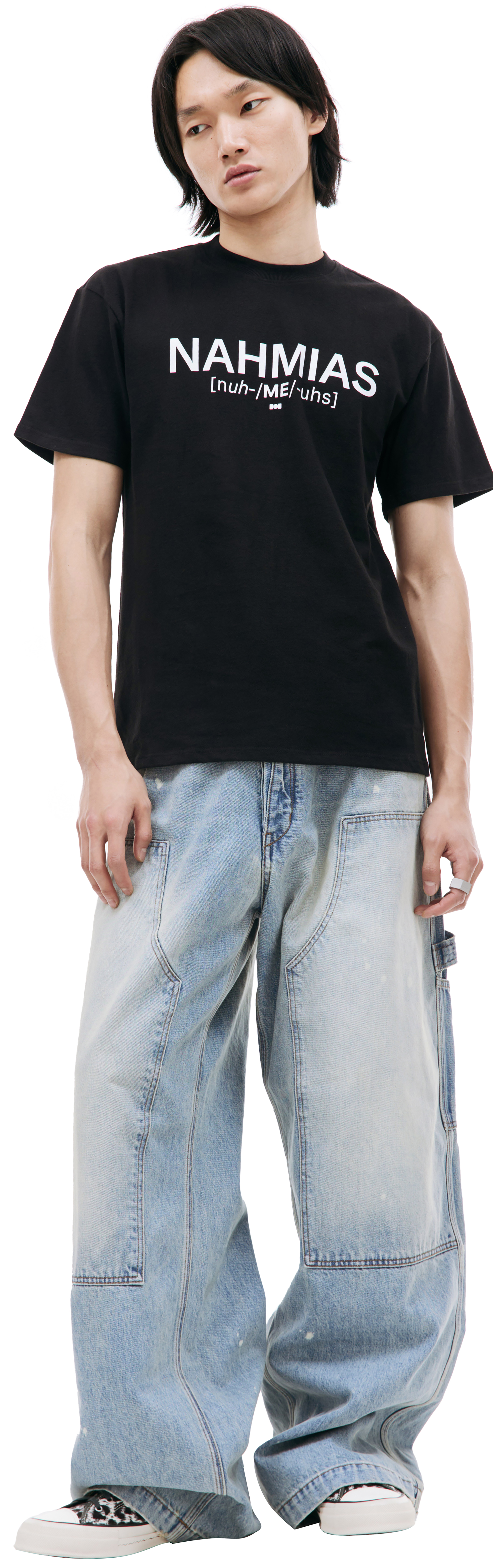 Tシャツ・カットソー NAHMIAS PRONUNCIATION T-SHIRT (AW23.JSY1.T9G49 100 WHITE) Buy Nahmias Pronunciation T-Shirt 'White' - AW23 JSY1 T9G49