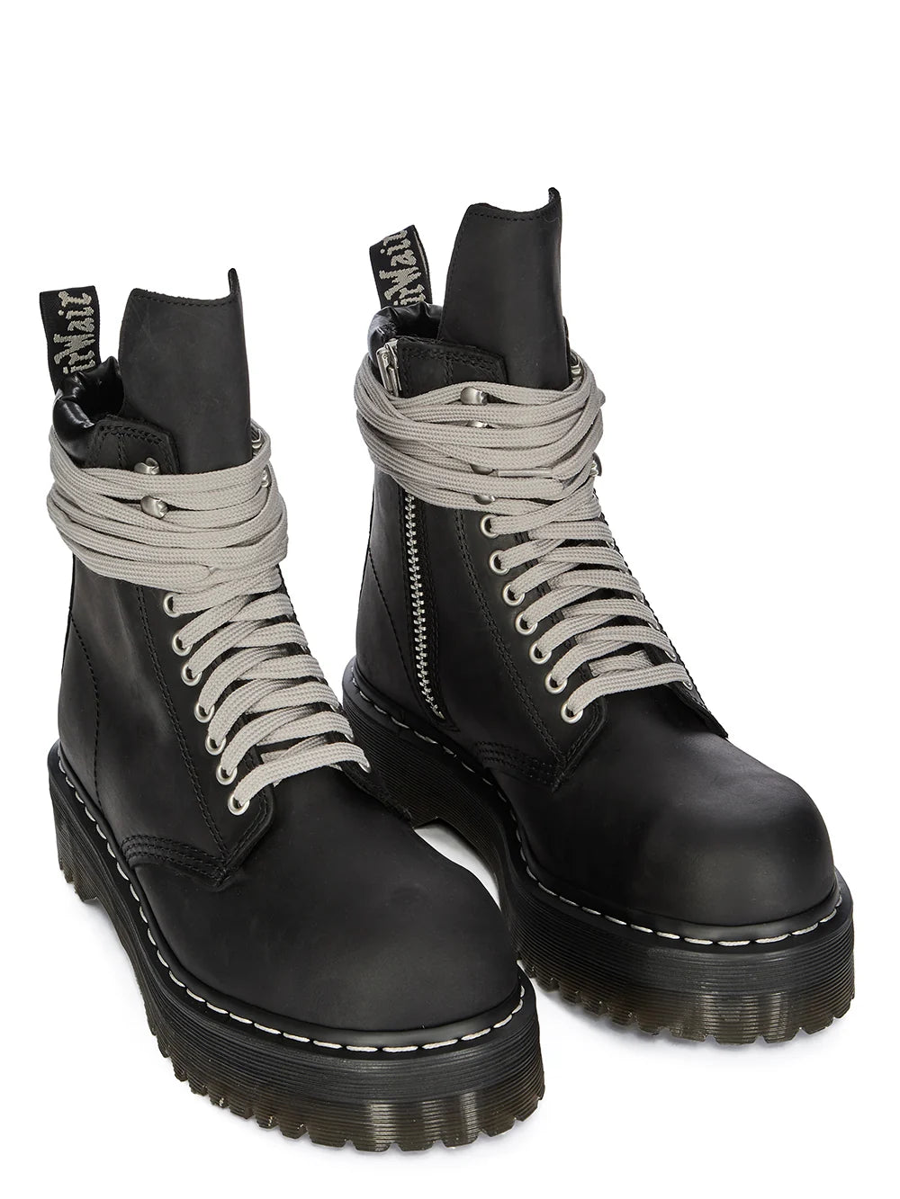 DRKSHDW by Rick Owens x Dr. Martens Quad Sole Steel Toe Boots