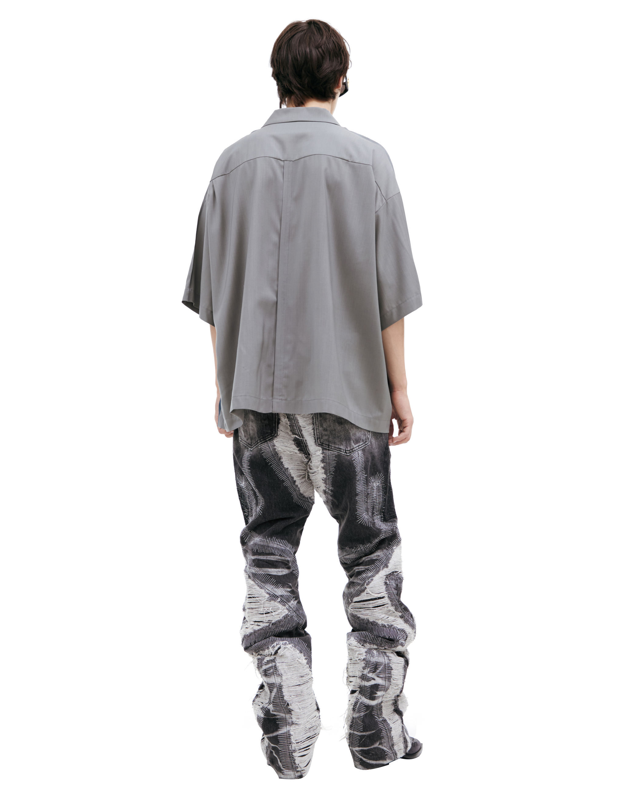 Undercover Short Sleeve Shirt In Blue