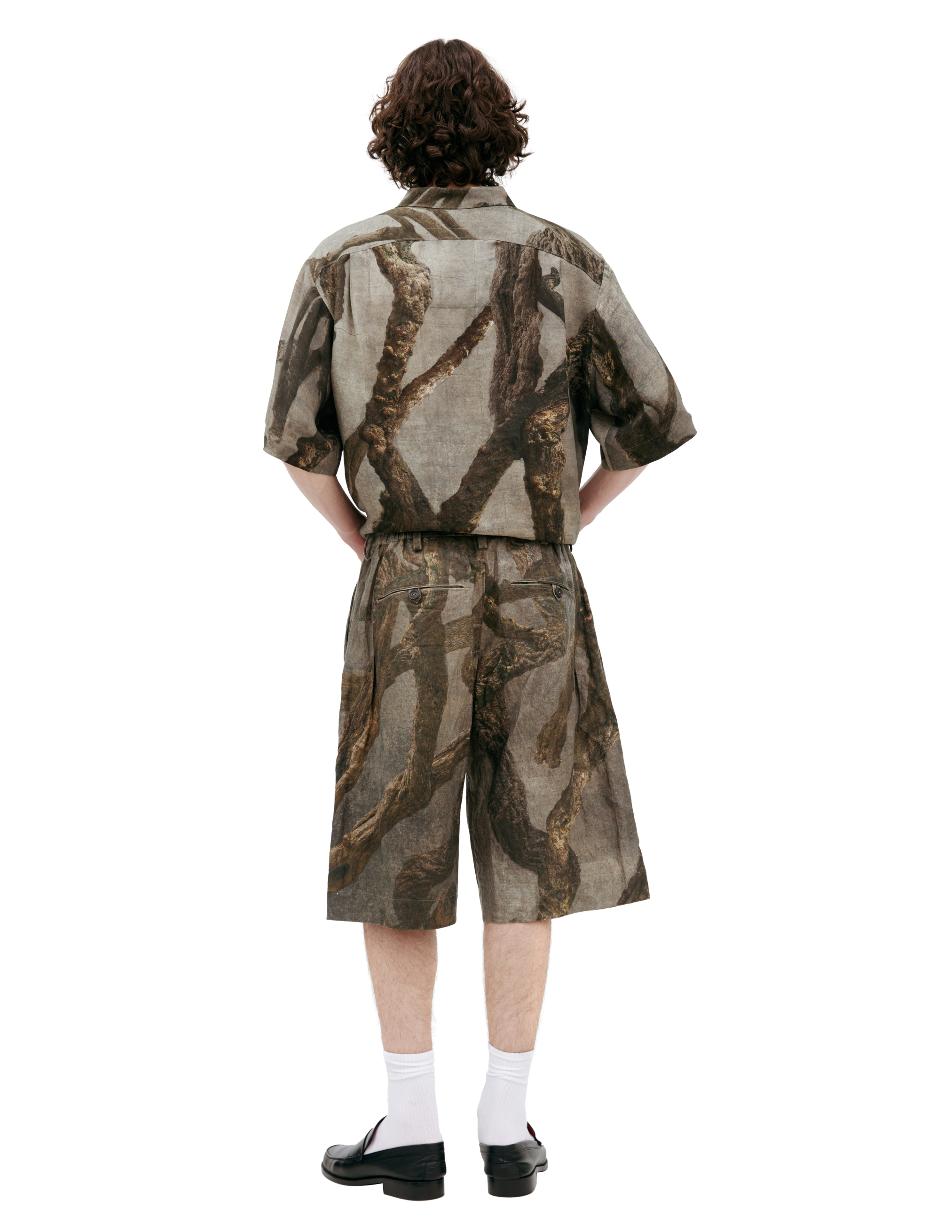 Ziggy Chen Monoprint Shorts