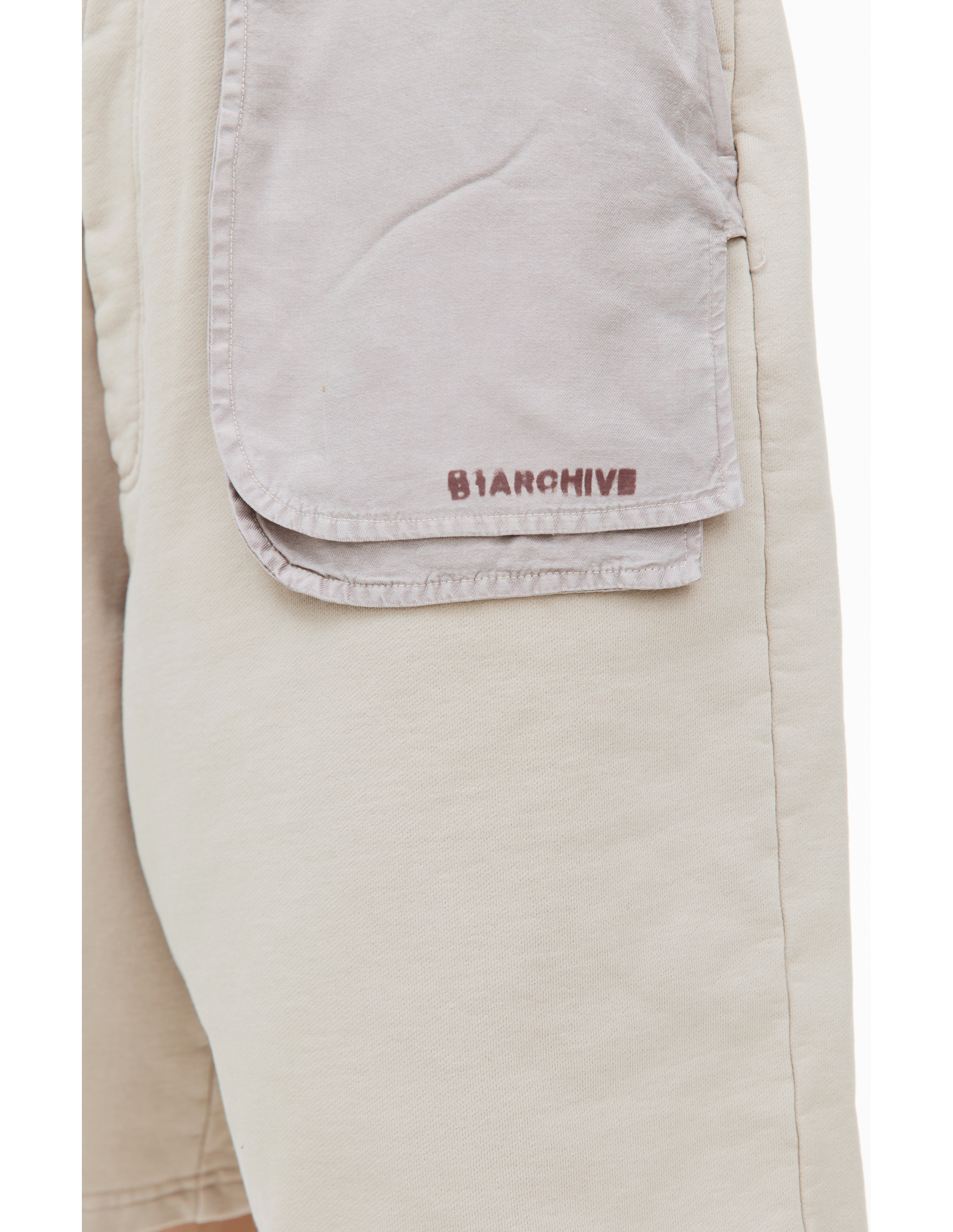 Shop B1archive Beige Cotton Shorts