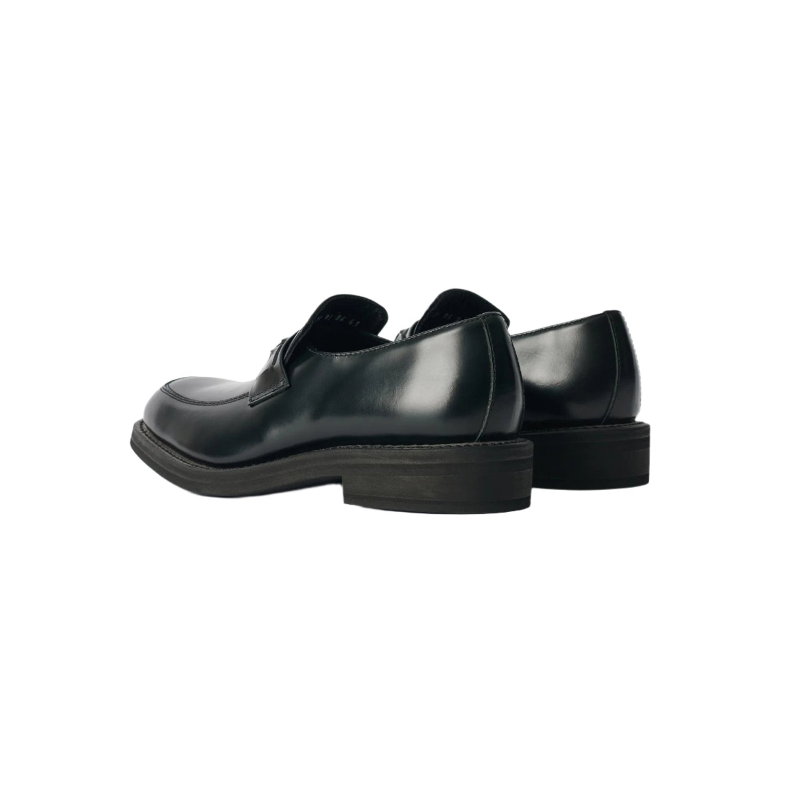 靴 OUR LEGACY NAKANO SHOE 42 Our Legacy Nakano Shoe Glazed Black Leather M – Neighbour
