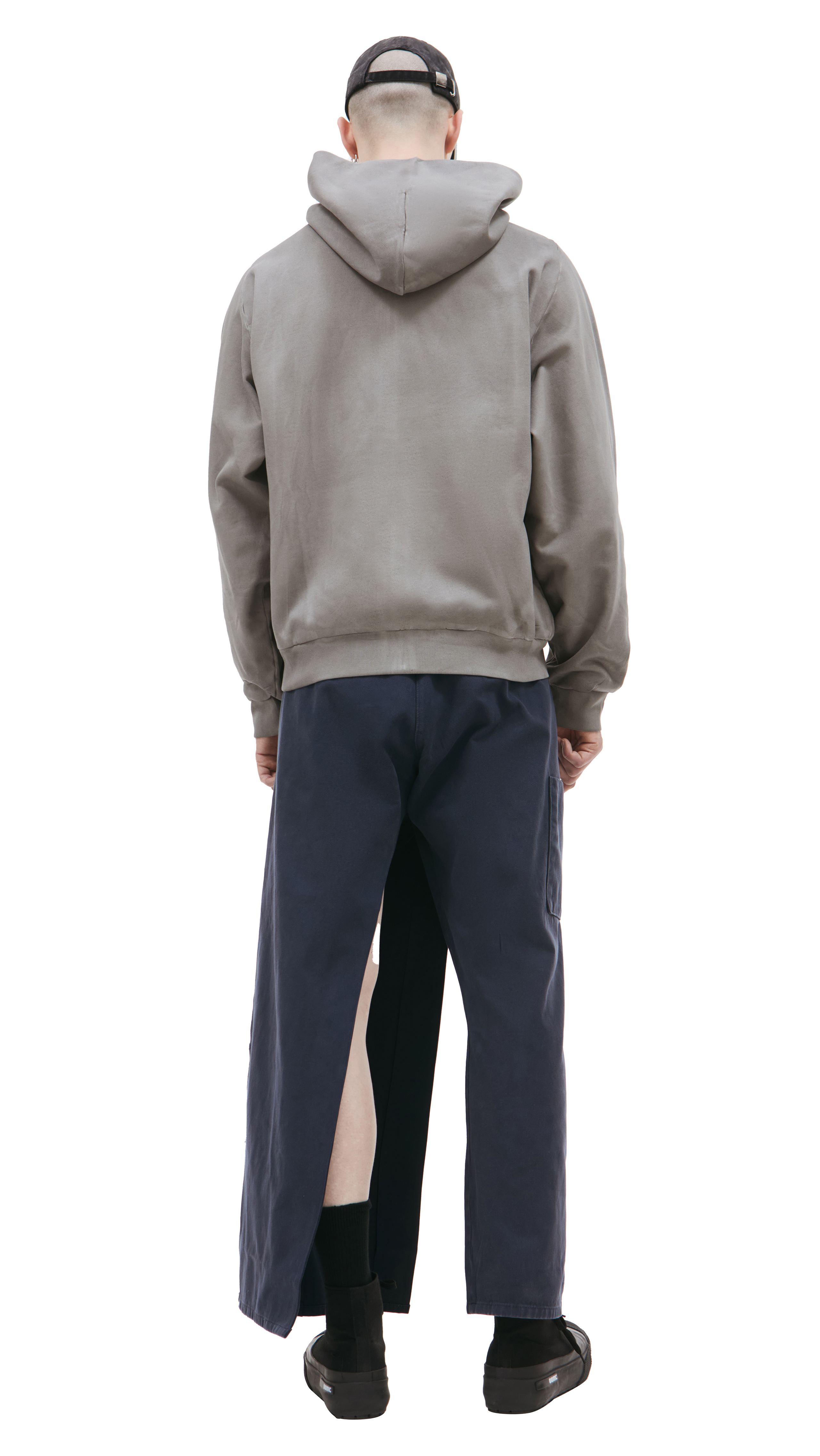 Buy PROTOTYPES men beige zip up hoodie for $350 online on