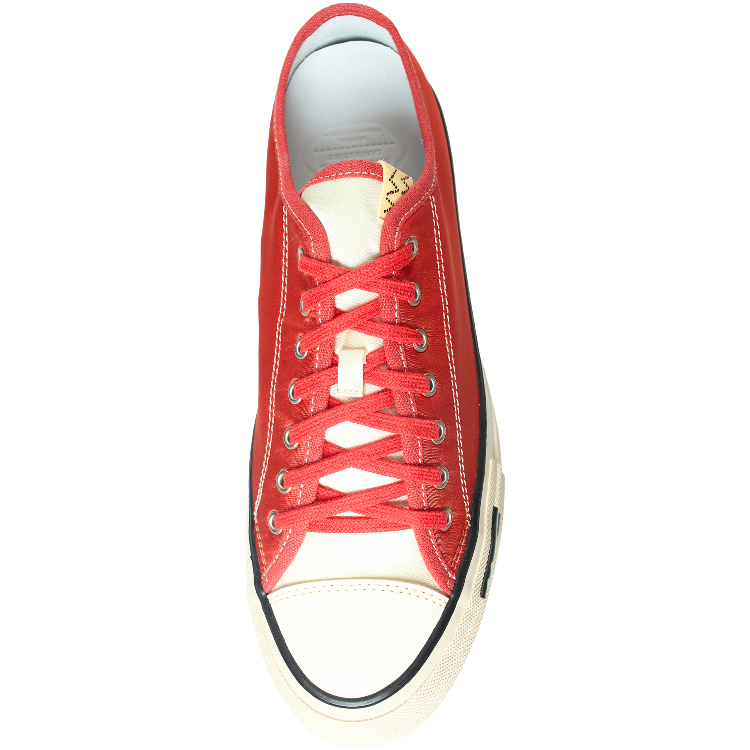 Shop Visvim Red Skagway Sneakers